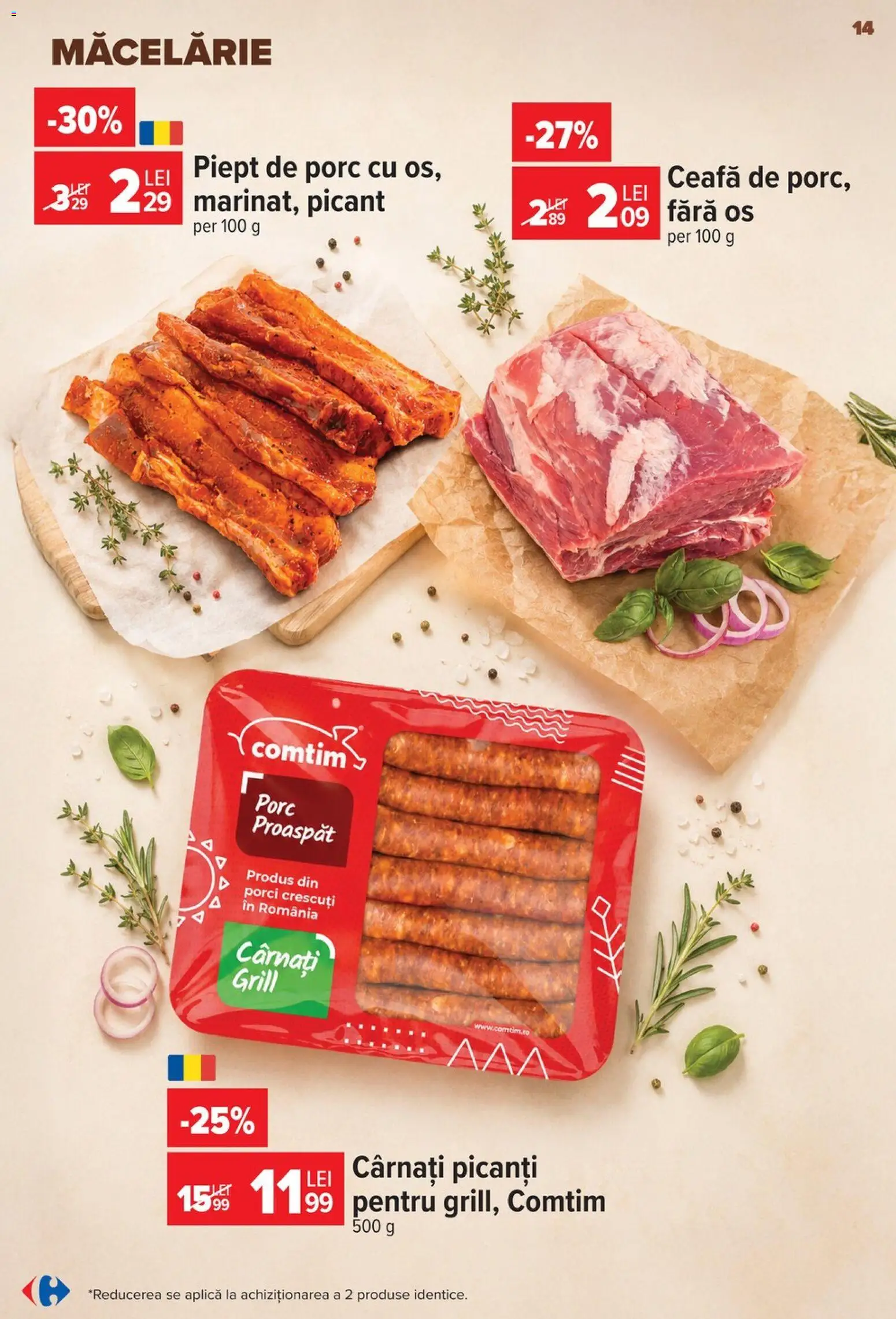 Catalog Carrefour 24 - 29 Iunie 2026 | Pagina 14 | Produse: Grill, Cârnați