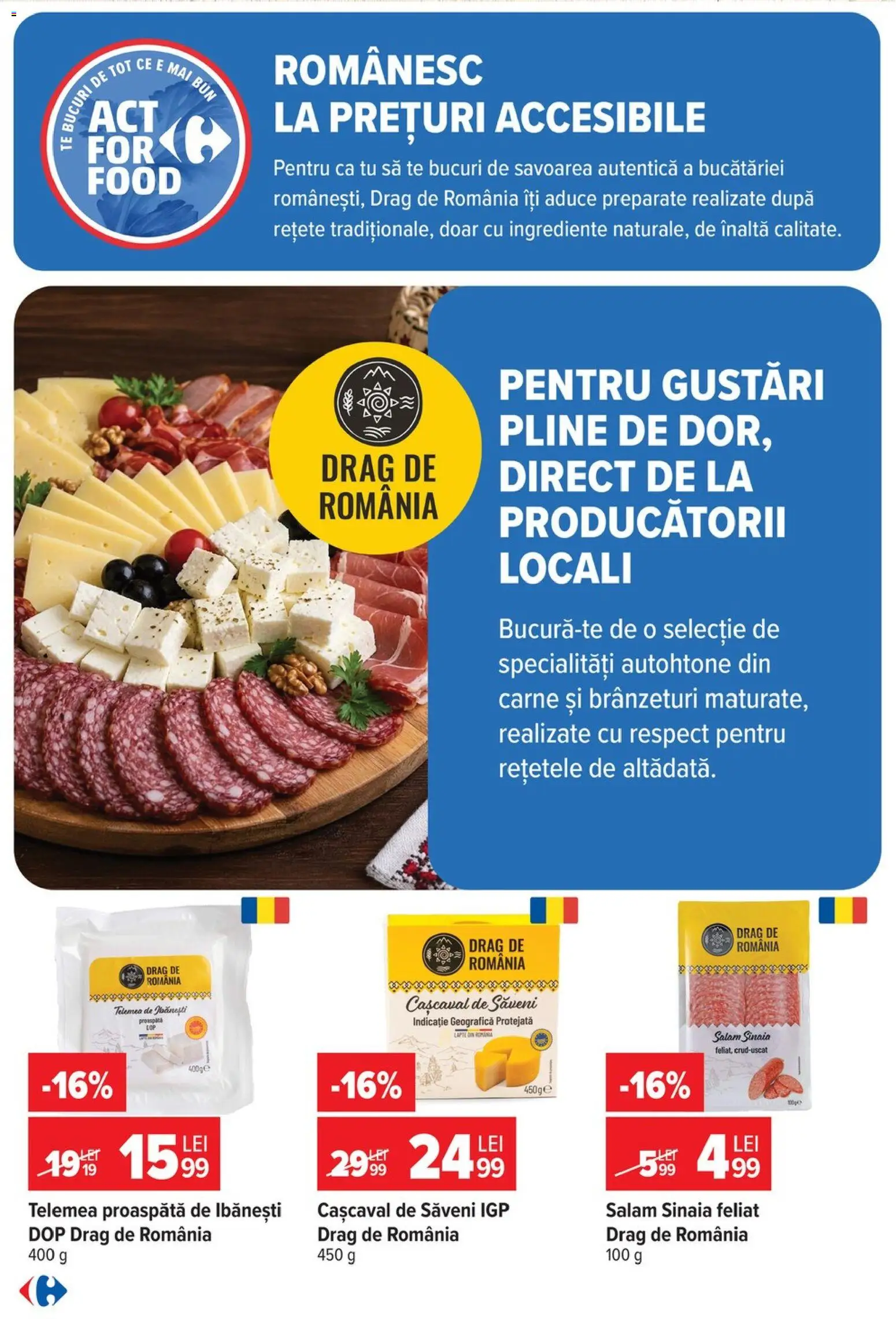 Catalog Carrefour 24 - 29 Iunie 2026 | Pagina 19 | Produse: Cașcaval, Lapte, Salam