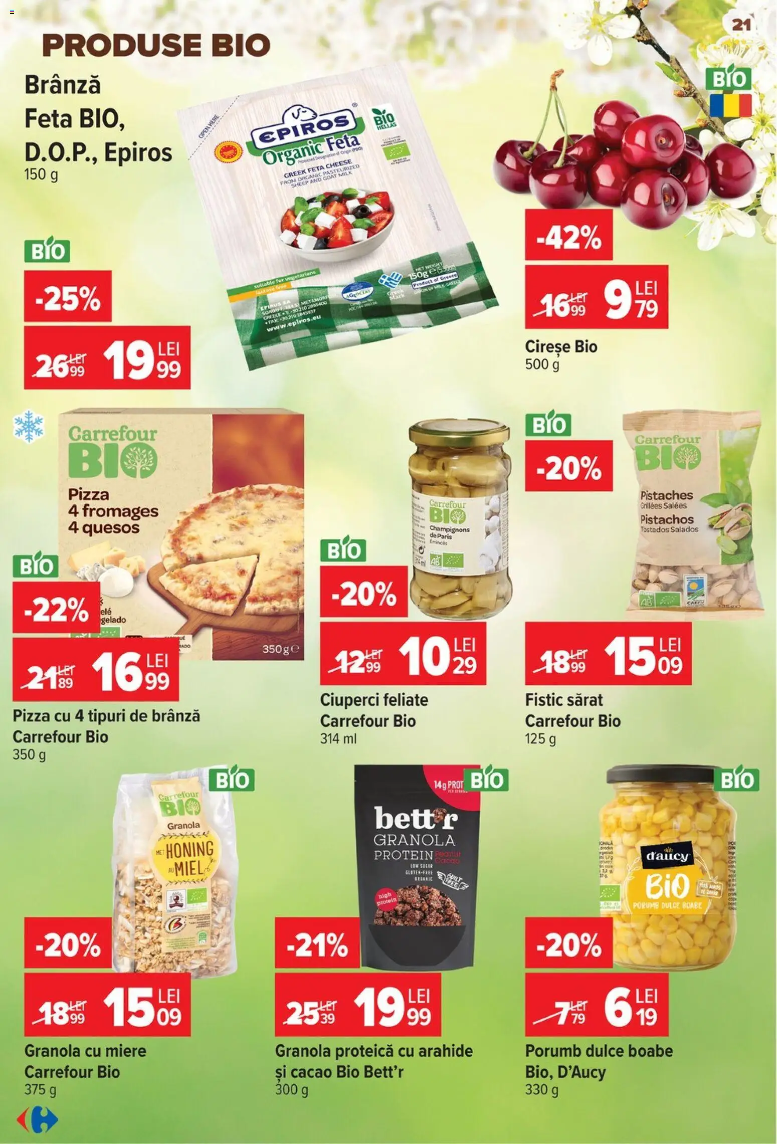 Catalog Carrefour 24 - 29 Iunie 2026 | Pagina 21 | Produse: Şerit ödül, Arahide, Cireșe, Porumb