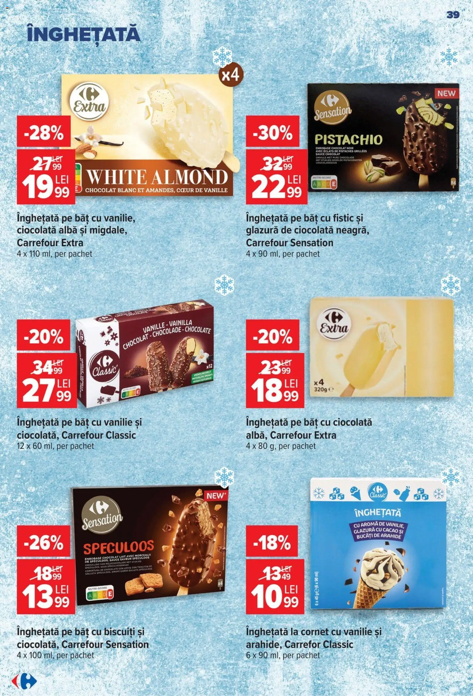 Catalog Carrefour 24 - 29 Iunie 2026 | Pagina 39 | Produse: Arahide, Ciocolată, Fistic, Cacao