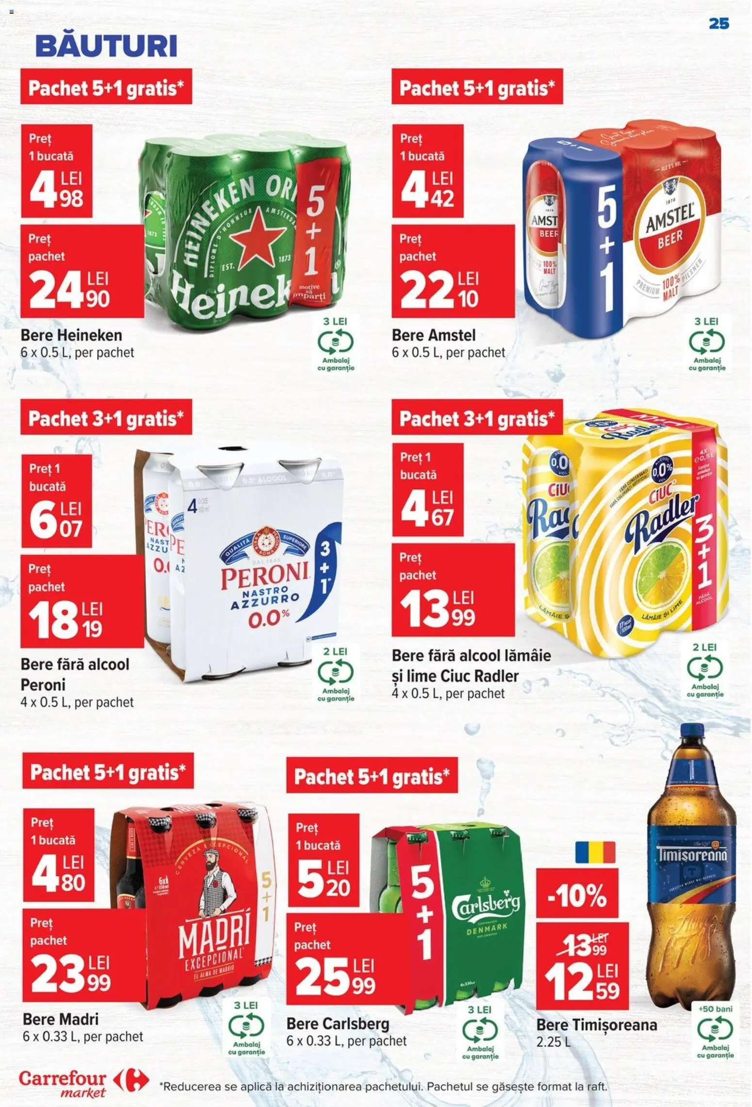 Catalog Carrefour 24 - 29 Iunie 2026 | Pagina 25 | Produse: Lime, Bere, Lămâie