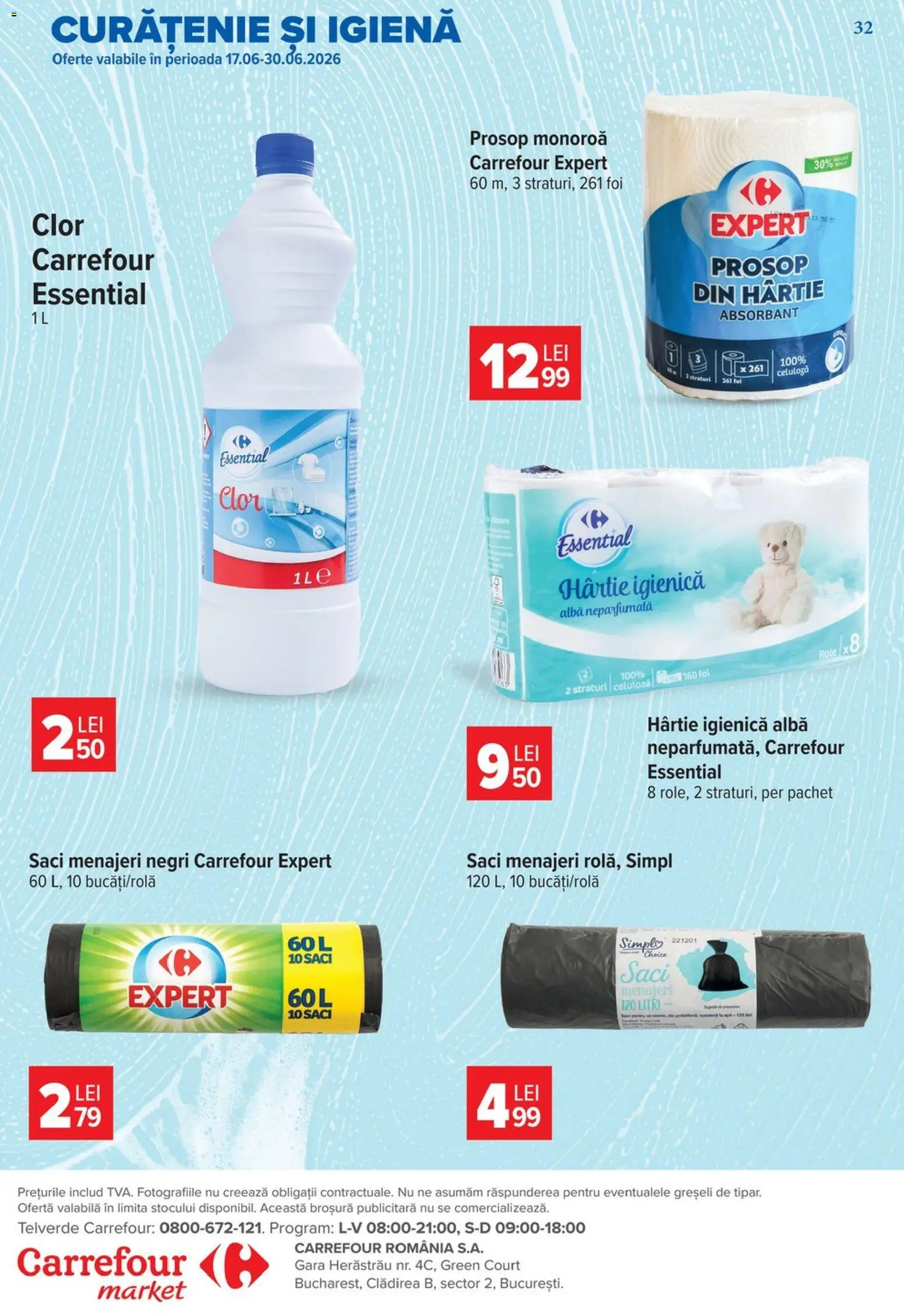 Catalog Carrefour 24 - 29 Iunie 2026 | Pagina 32 | Produse: Saci menajeri