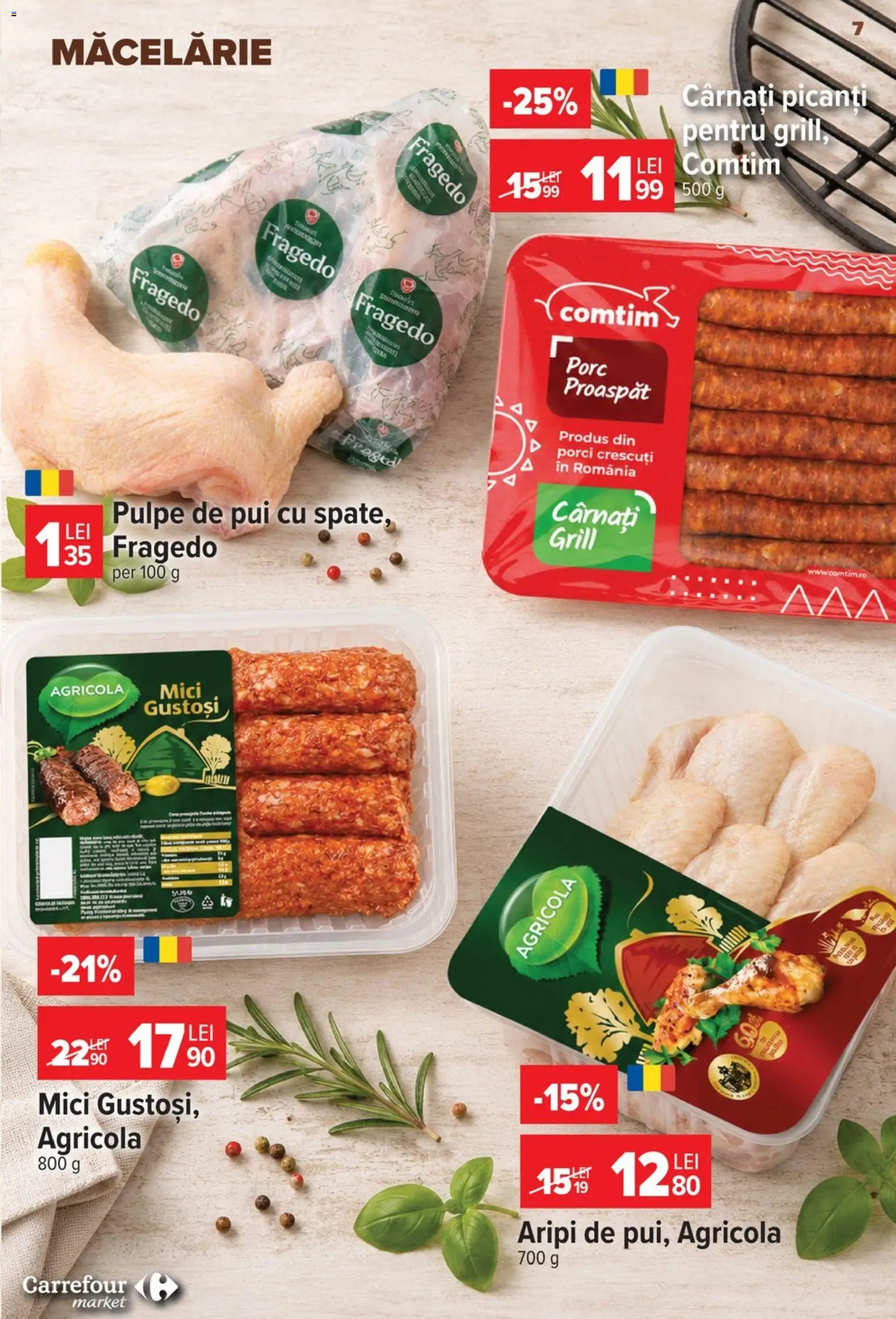 Catalog Carrefour 24 - 29 Iunie 2026 | Pagina 7 | Produse: Grill, Hacıyatmaz Kedi Oyuncağı, Mici, Cârnați