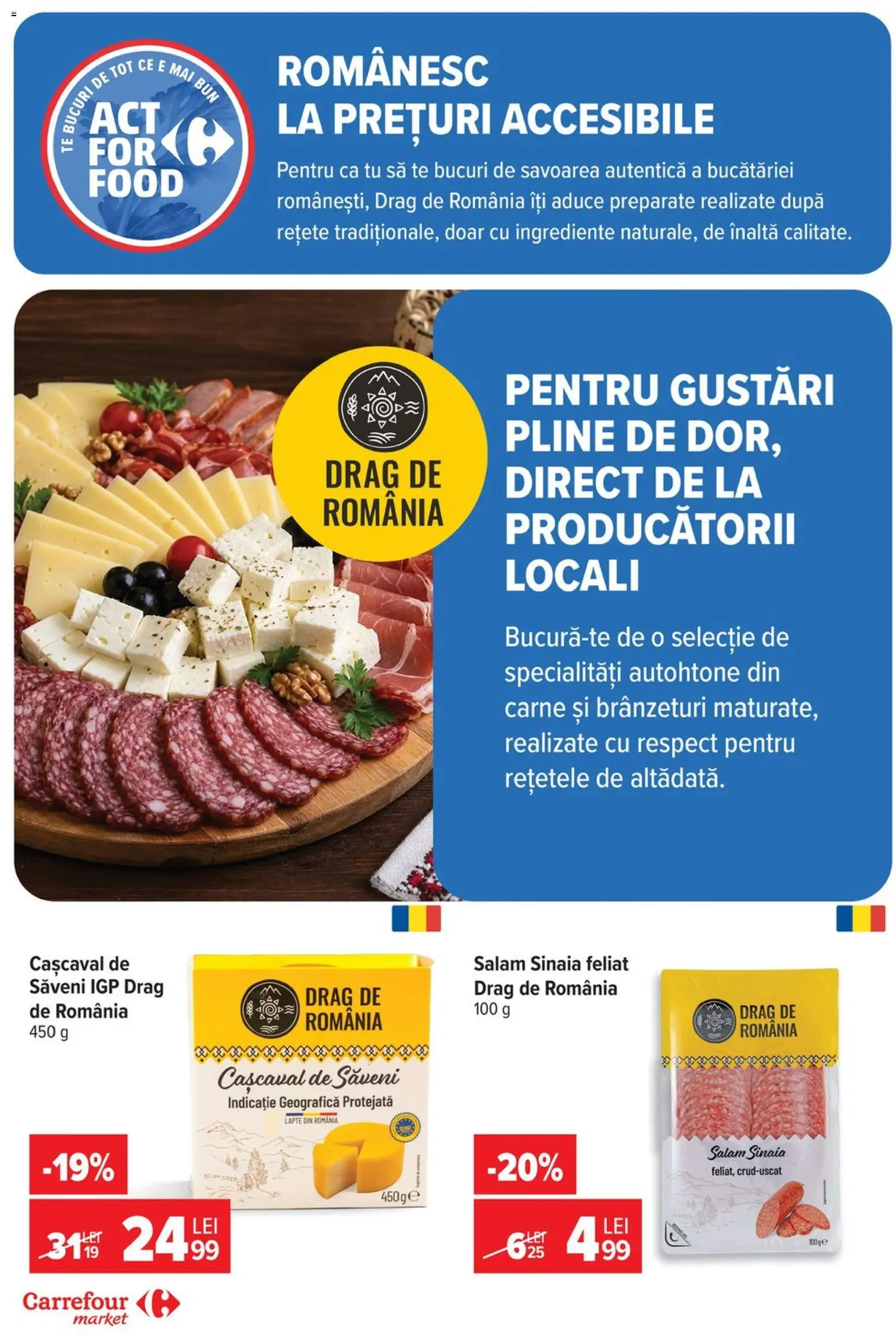 Catalog Carrefour 24 - 29 Iunie 2026 | Pagina 8 | Produse: Cașcaval, Salam