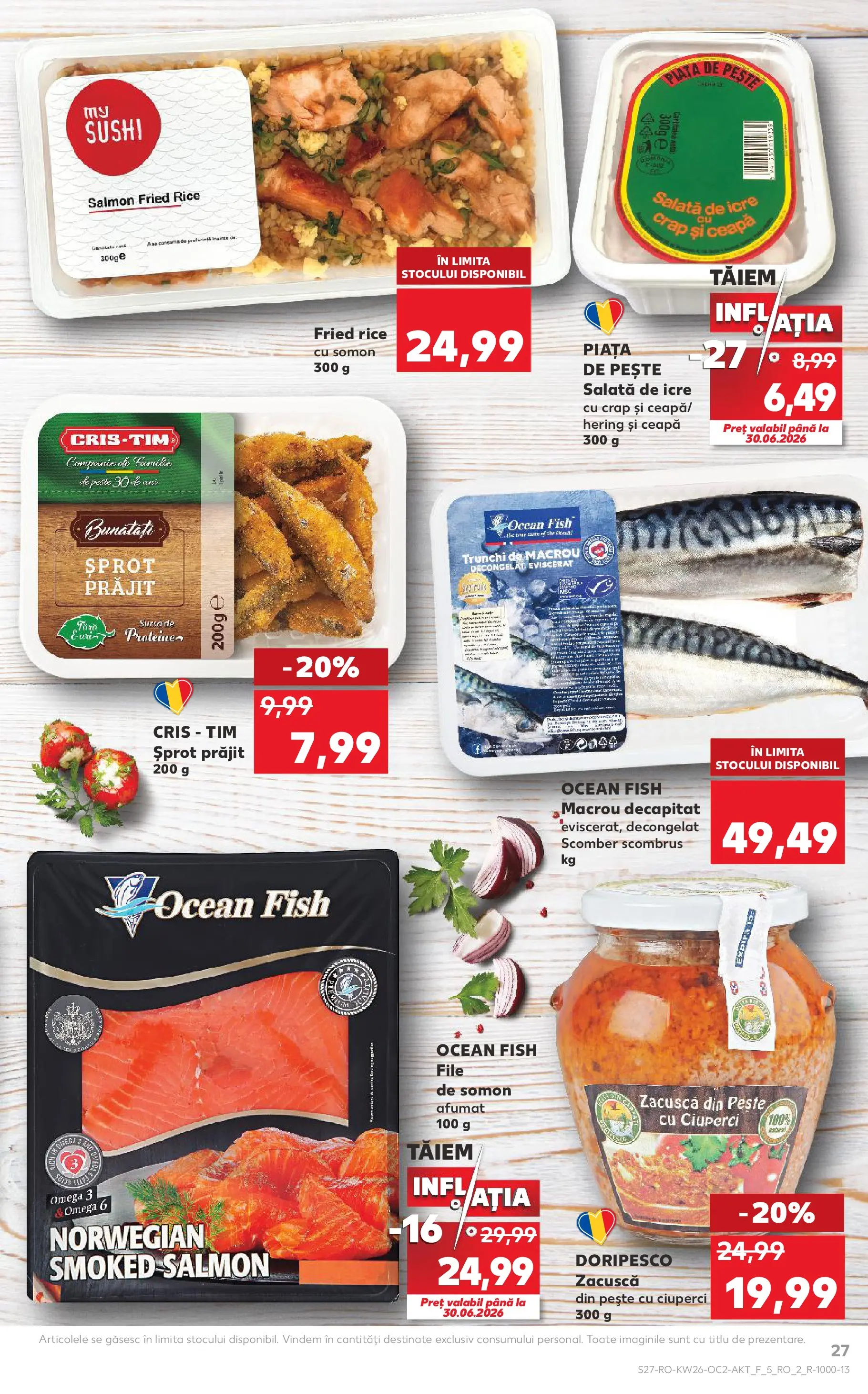 Catalog Kaufland 24 - 29 Iunie 2026 | Pagina 27 | Produse: Masaüstü kılıfı, Chaussures de ski, Ciuperci, Ceapă
