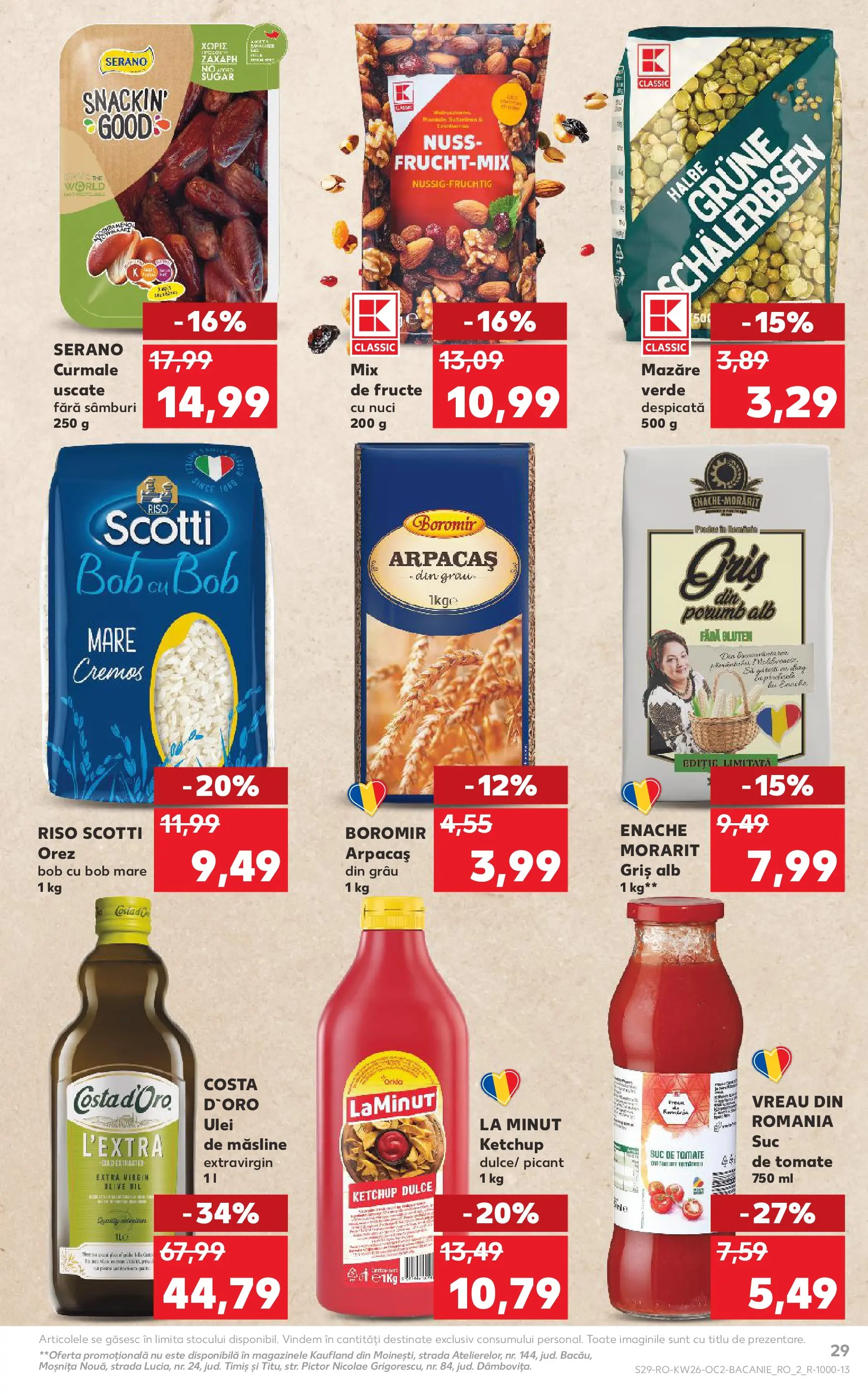 Catalog Kaufland 24 - 29 Iunie 2026 | Pagina 29 | Produse: Orez, Ketchup, Nuci, Fructe