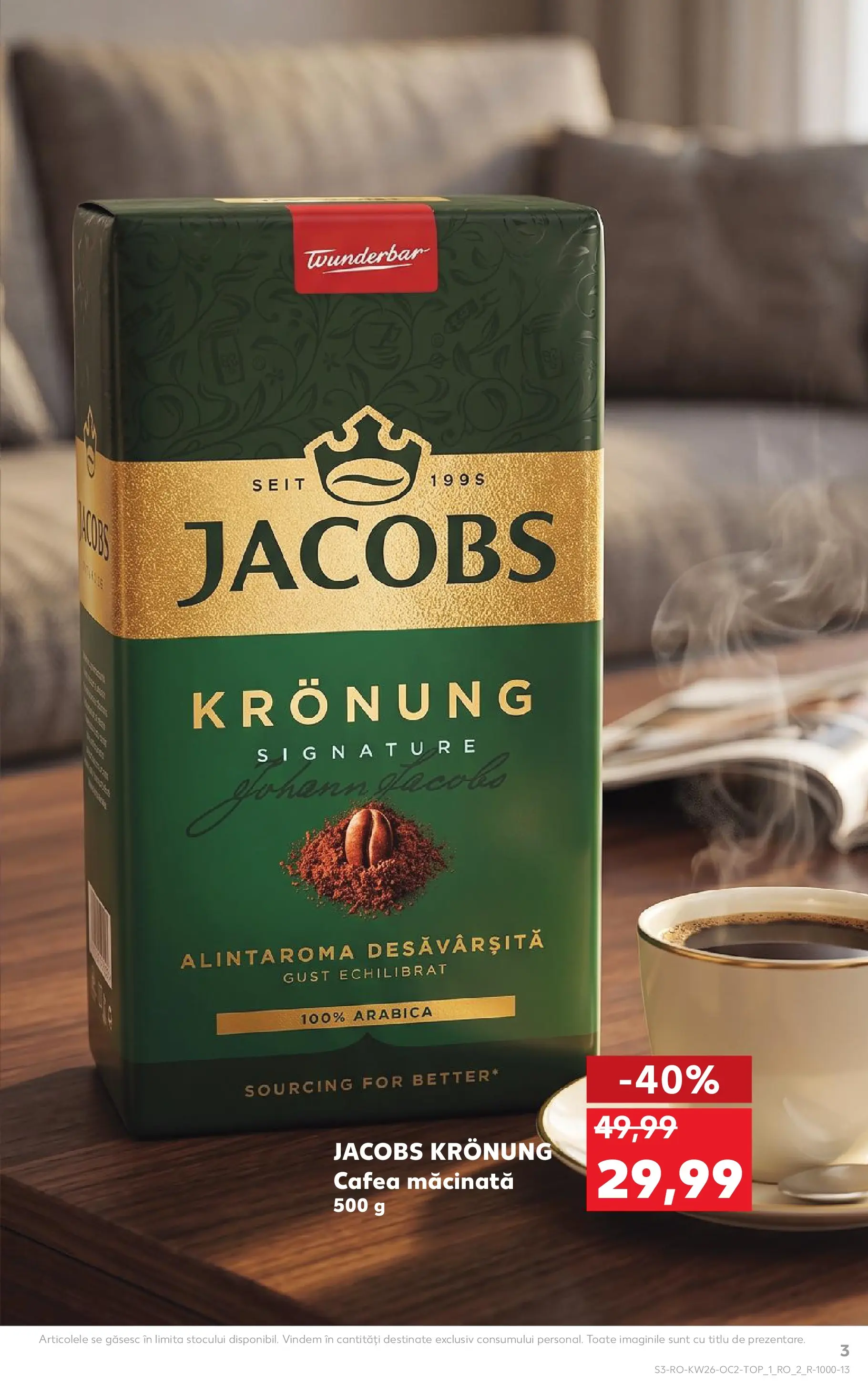 Catalog Kaufland 24 - 29 Iunie 2026 | Pagina 3 | Produse: Köpek çiti, Cafea