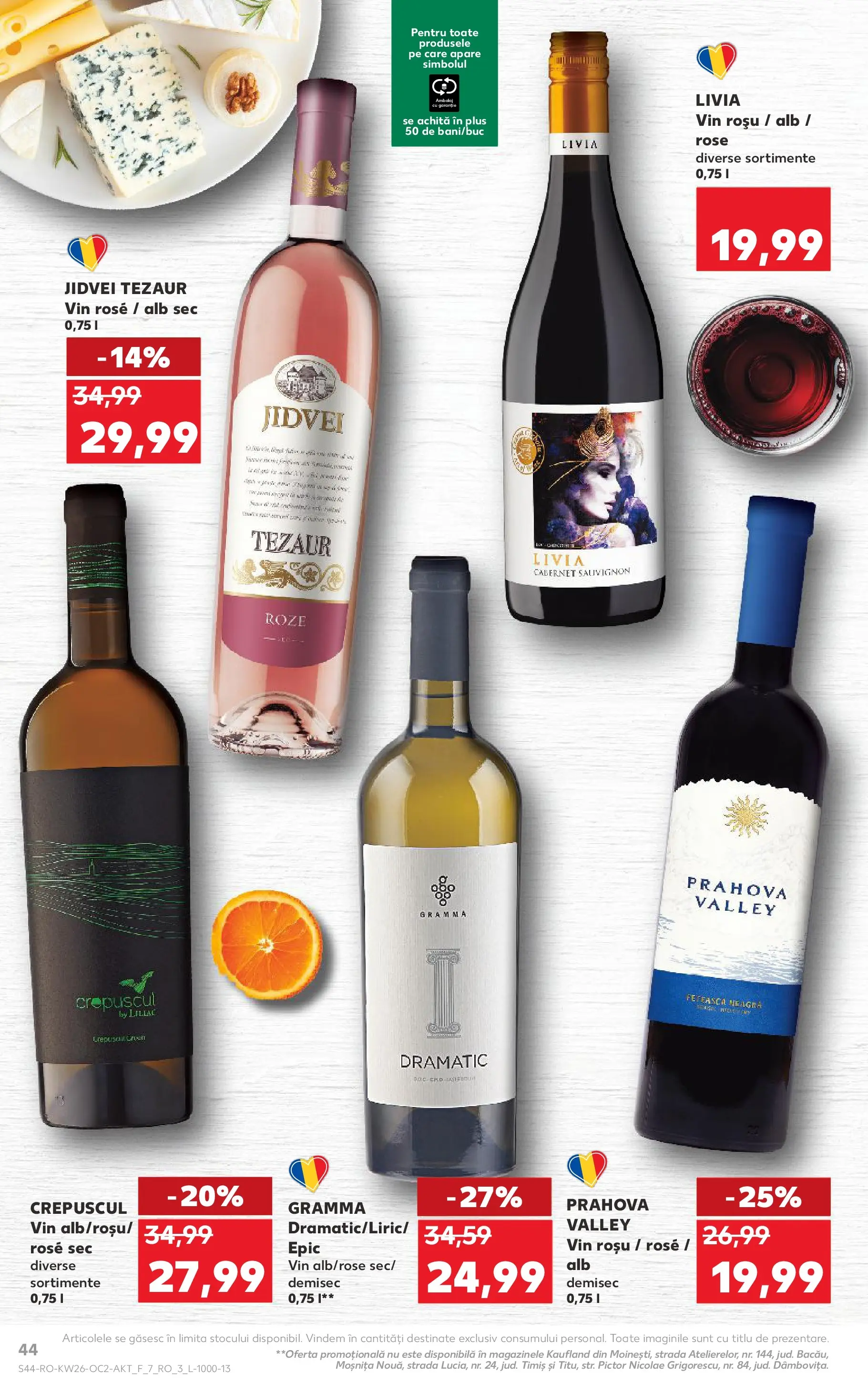 Catalog Kaufland 24 - 29 Iunie 2026 | Pagina 44 | Produse: Vin
