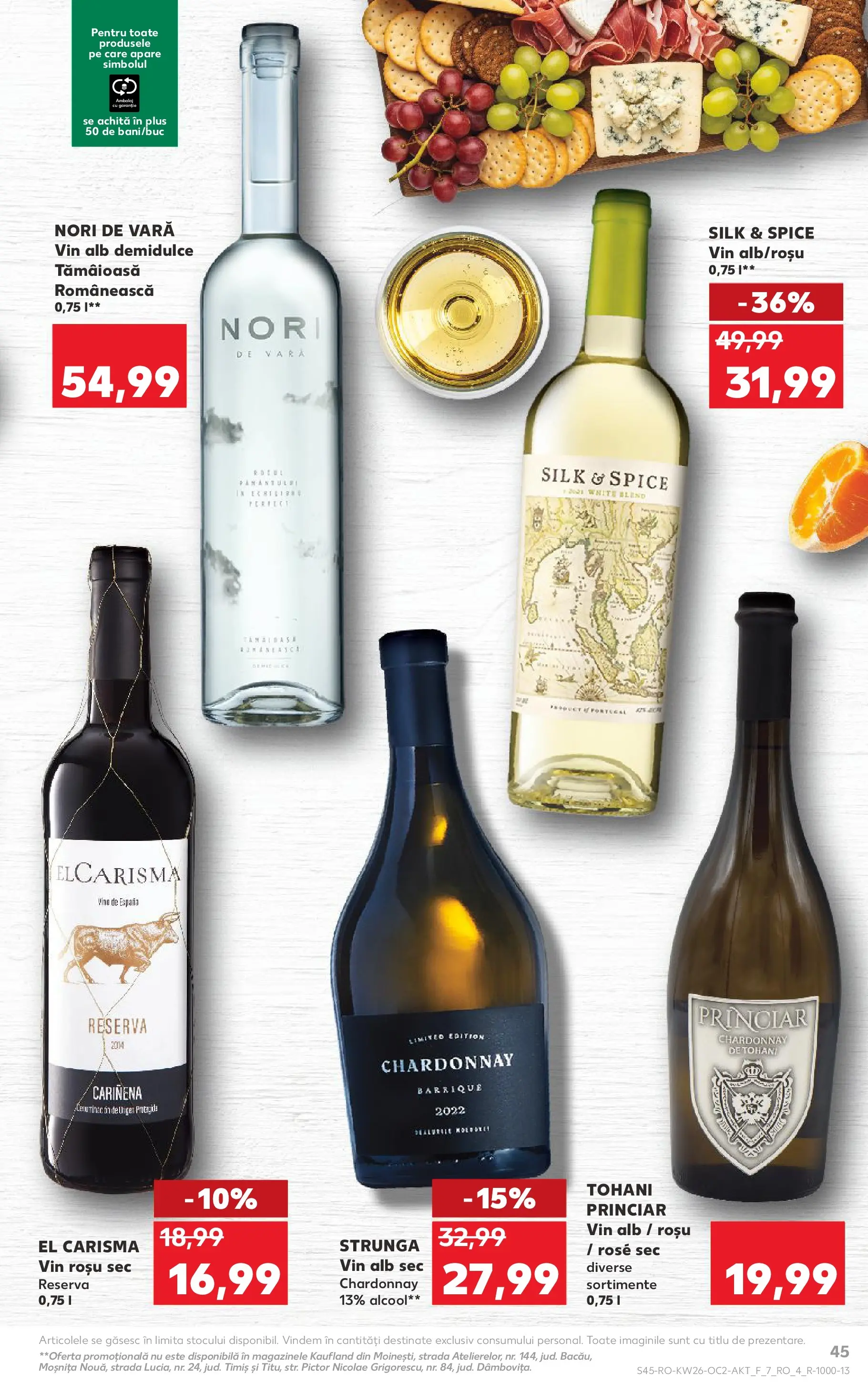 Catalog Kaufland 24 - 29 Iunie 2026 | Pagina 45 | Produse: Vin