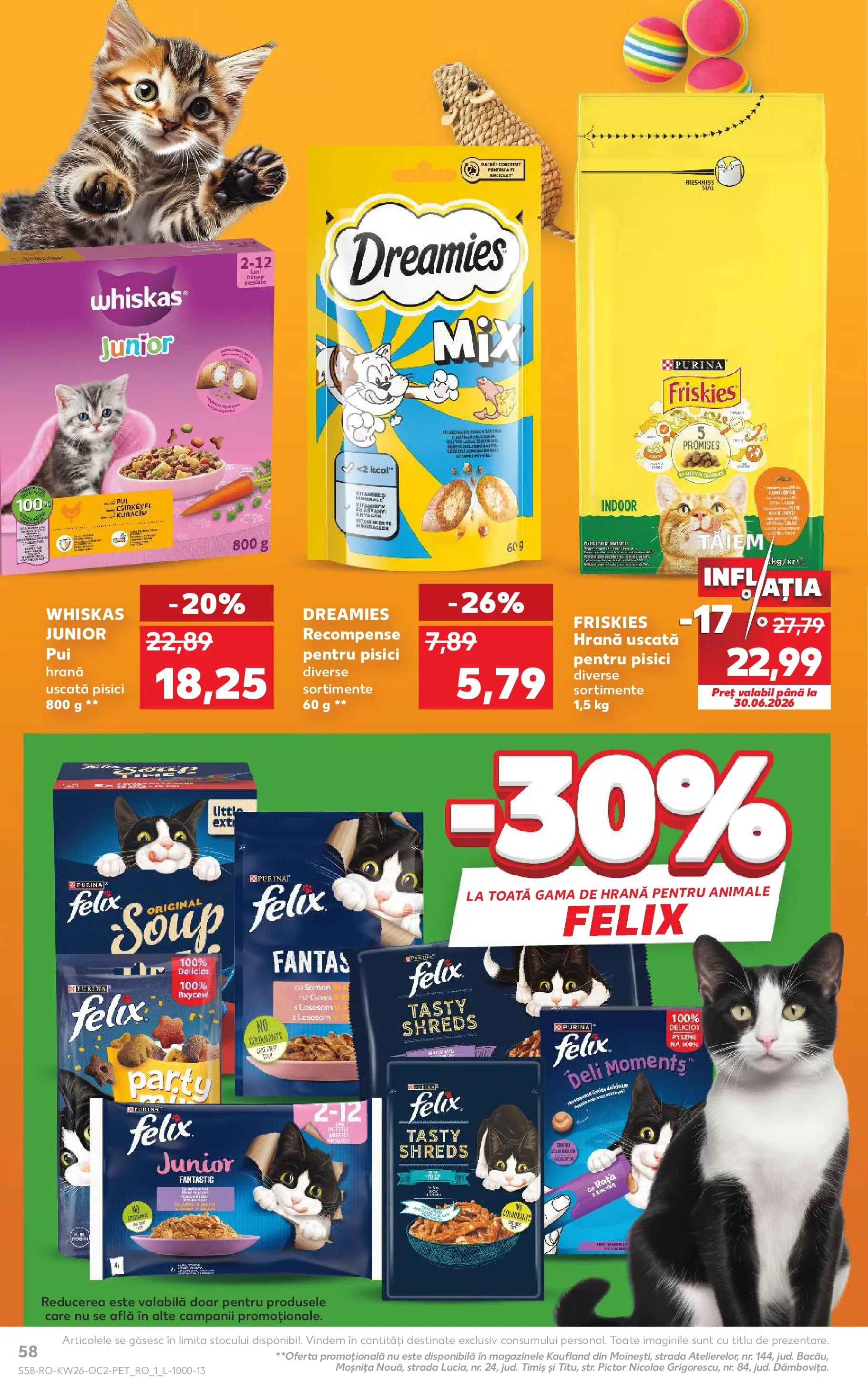 Catalog Kaufland 24 - 29 Iunie 2026 | Pagina 58 | Produse: Hacıyatmaz Kedi Oyuncağı