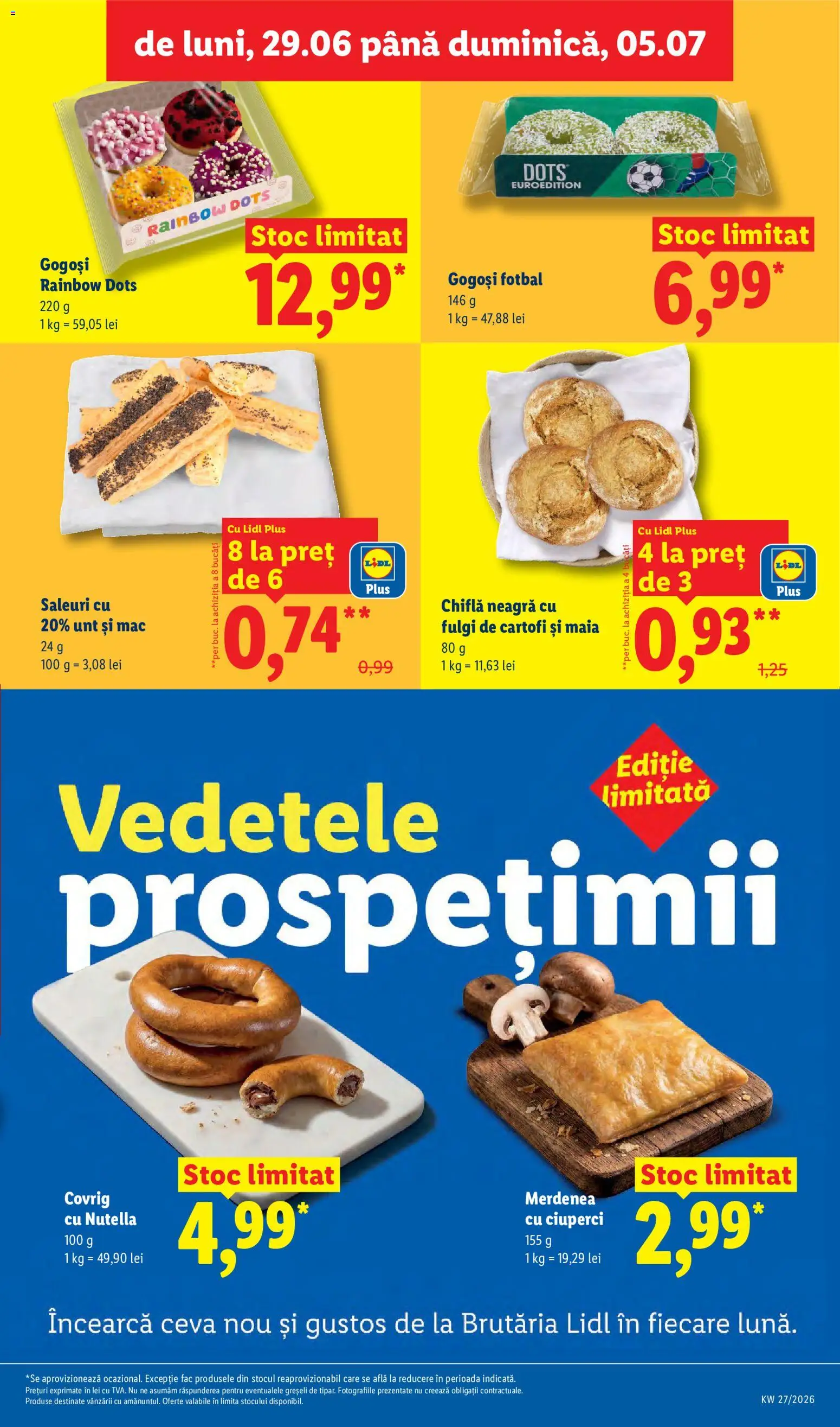 Catalog LIDL 29 Iunie - 4 Iulie 2026 | Pagina 11 | Produse: Semințe, Plăcintă, Cremă, Bomboane