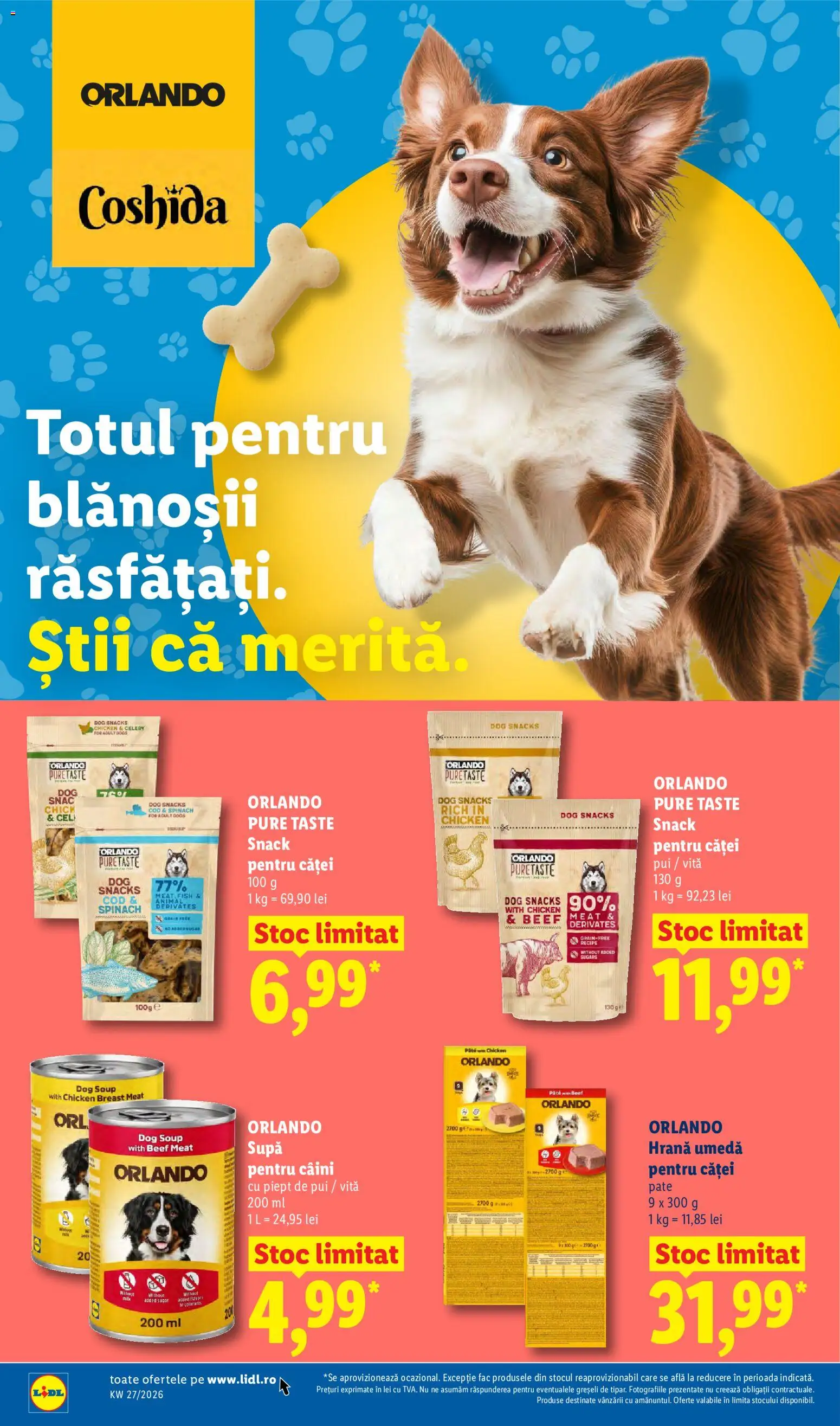 Catalog LIDL 29 Iunie - 4 Iulie 2026 | Pagina 40 | Produse: Hacıyatmaz Kedi Oyuncağı, Pate