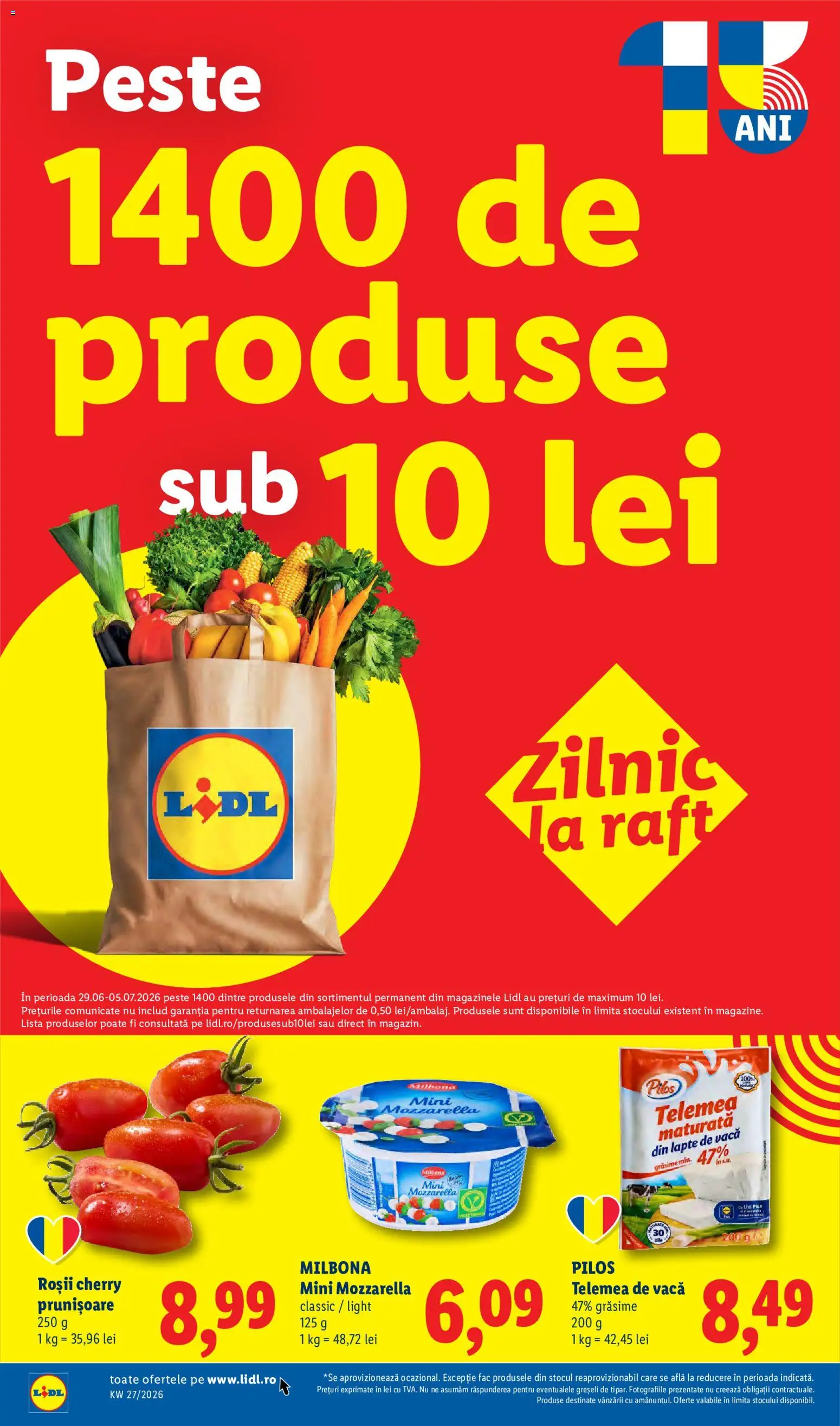 Catalog LIDL 29 Iunie - 4 Iulie 2026 | Pagina 6 | Produse: Toplar, Raft, Lapte, Pește