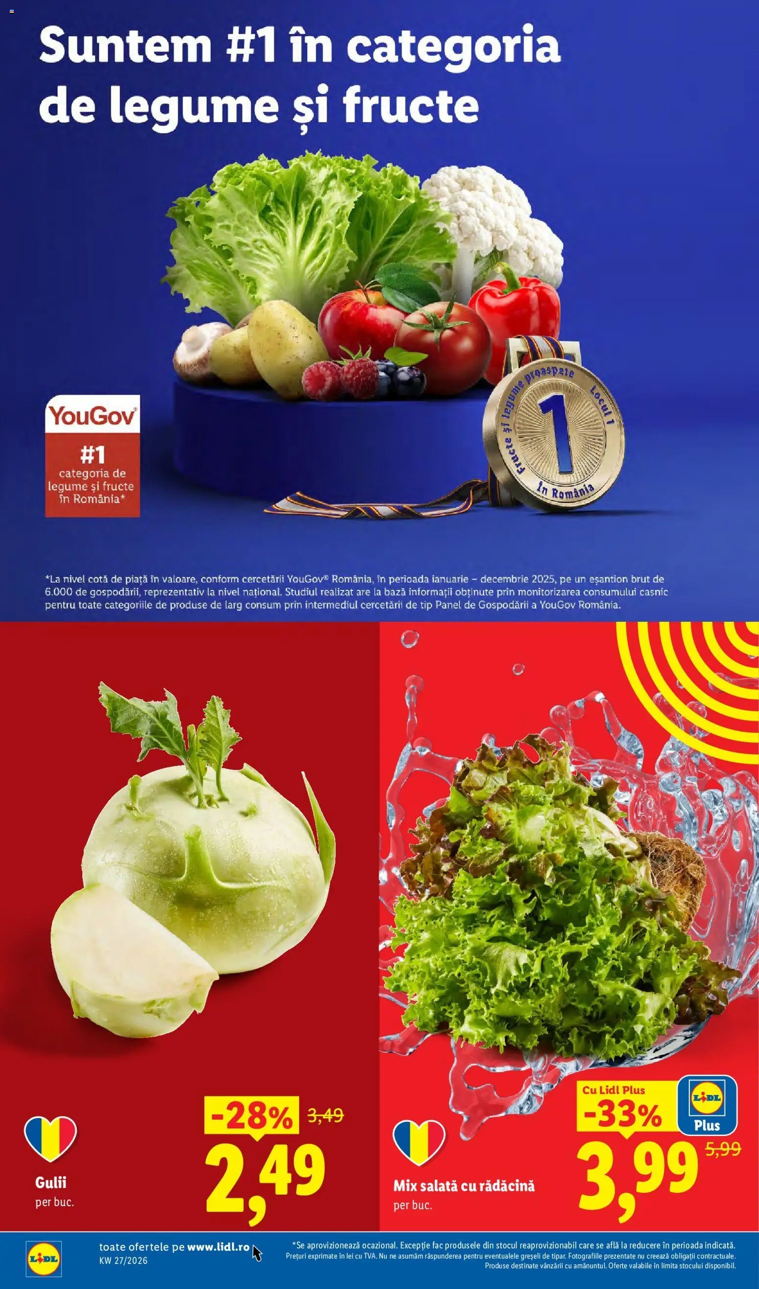 Catalog LIDL 29 Iunie - 4 Iulie 2026 | Pagina 60 | Produse: Salată, Legume, Fructe