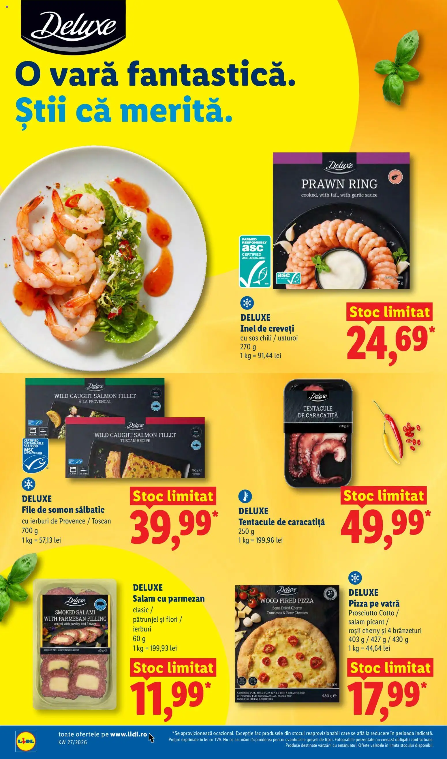Catalog LIDL 29 Iunie - 4 Iulie 2026 | Pagina 68 | Produse: Salam, Roșii, Sos, Parmezan