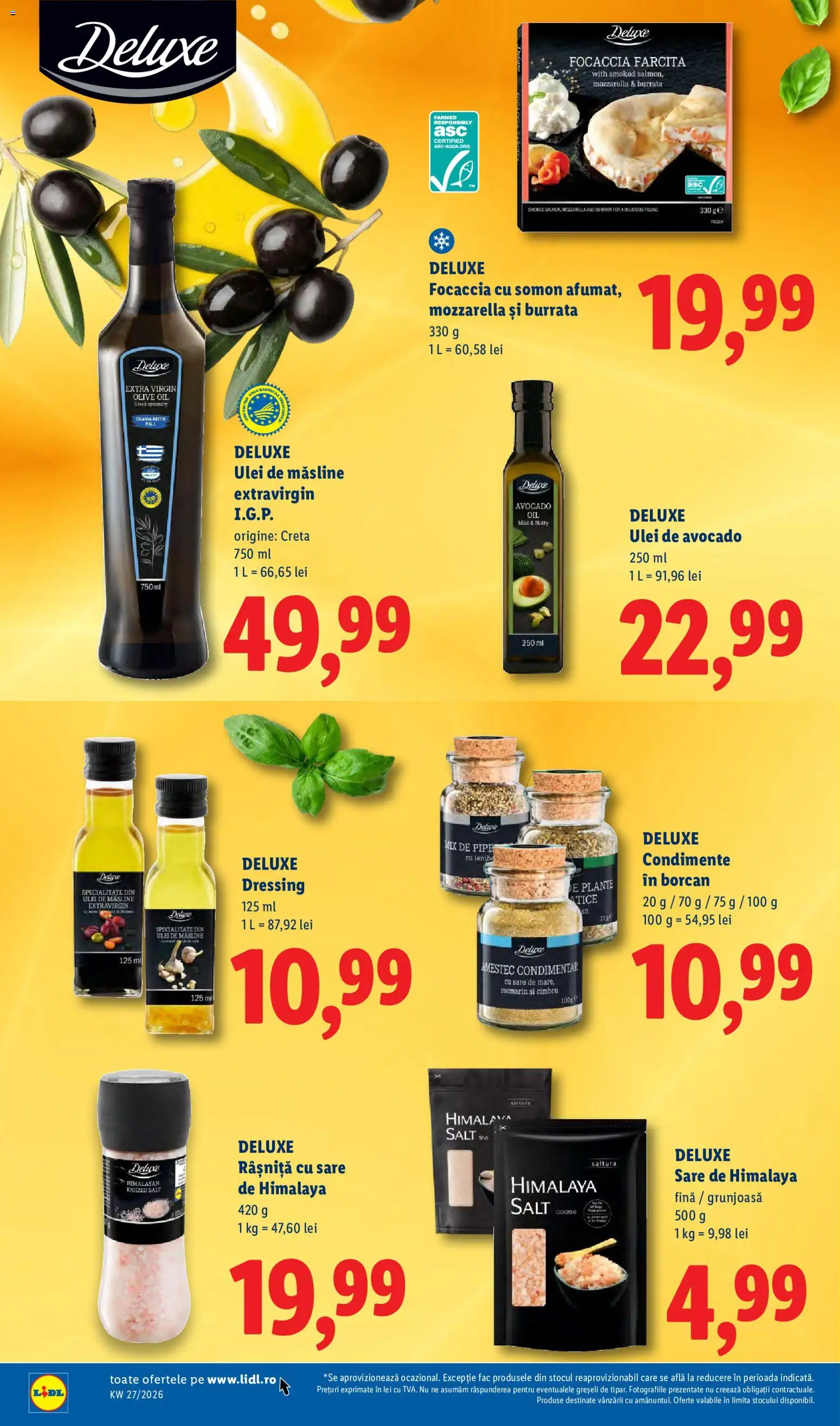 Catalog LIDL 29 Iunie - 4 Iulie 2026 | Pagina 70 | Produse: Çift taraflı üst, Borcan, Mozzarella, Condimente