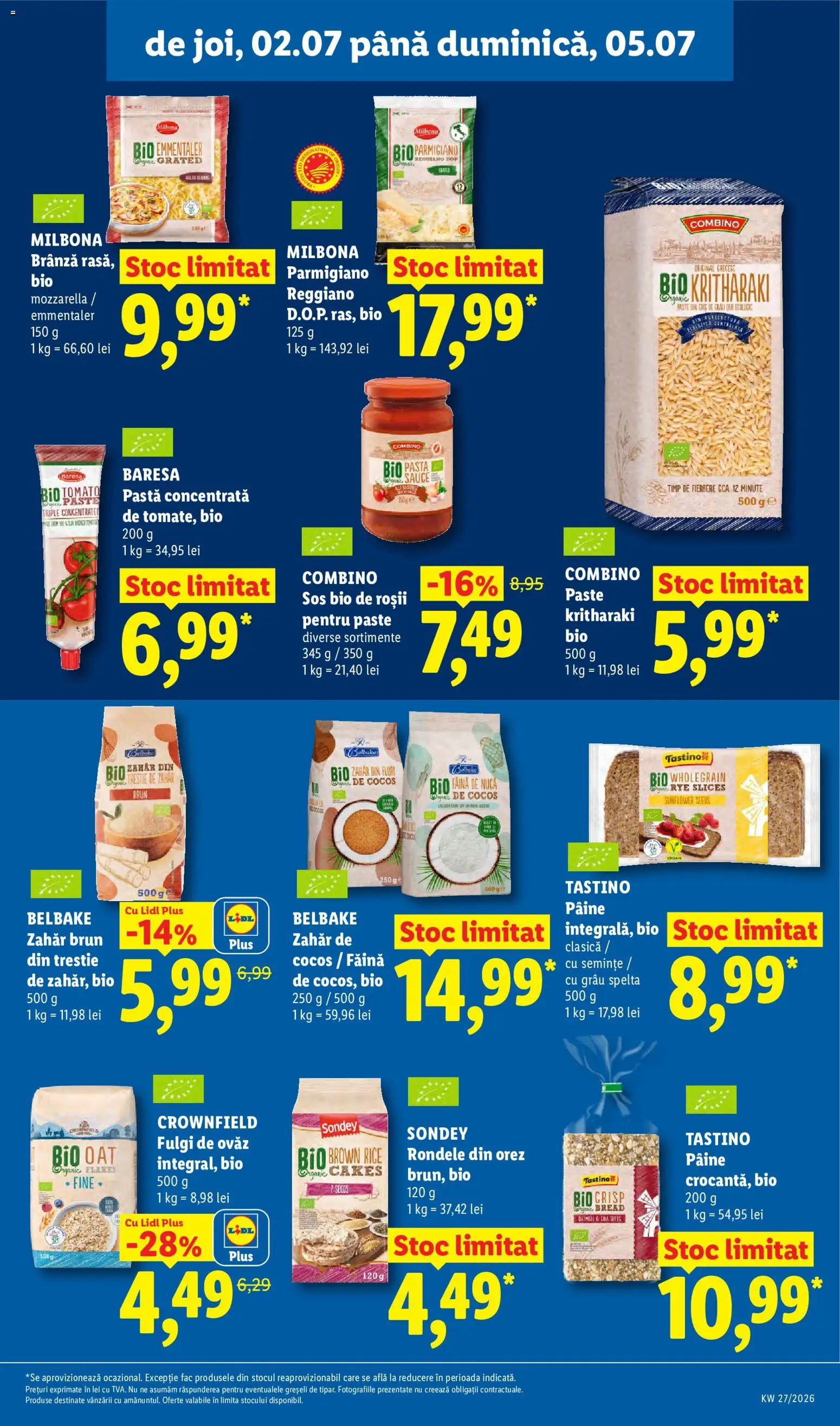 Catalog LIDL 29 Iunie - 4 Iulie 2026 | Pagina 75 | Produse: Semințe, Brânză, Paste, Sos