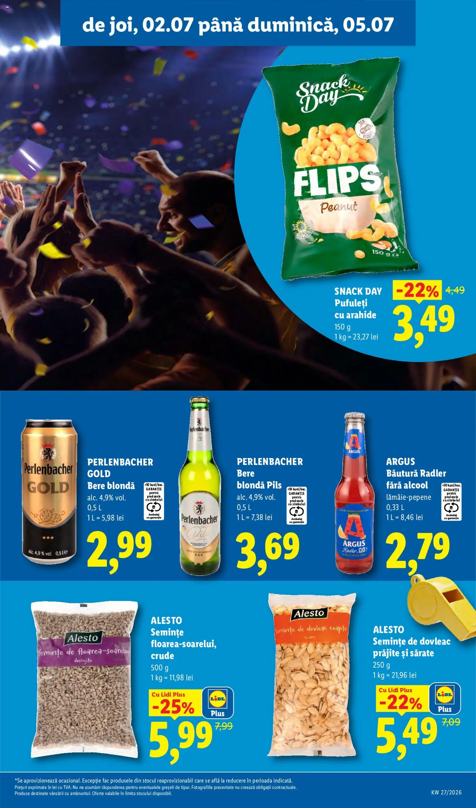Catalog LIDL 29 Iunie - 4 Iulie 2026 | Pagina 81 | Produse: Dovleac, Arahide, Semințe, Bere