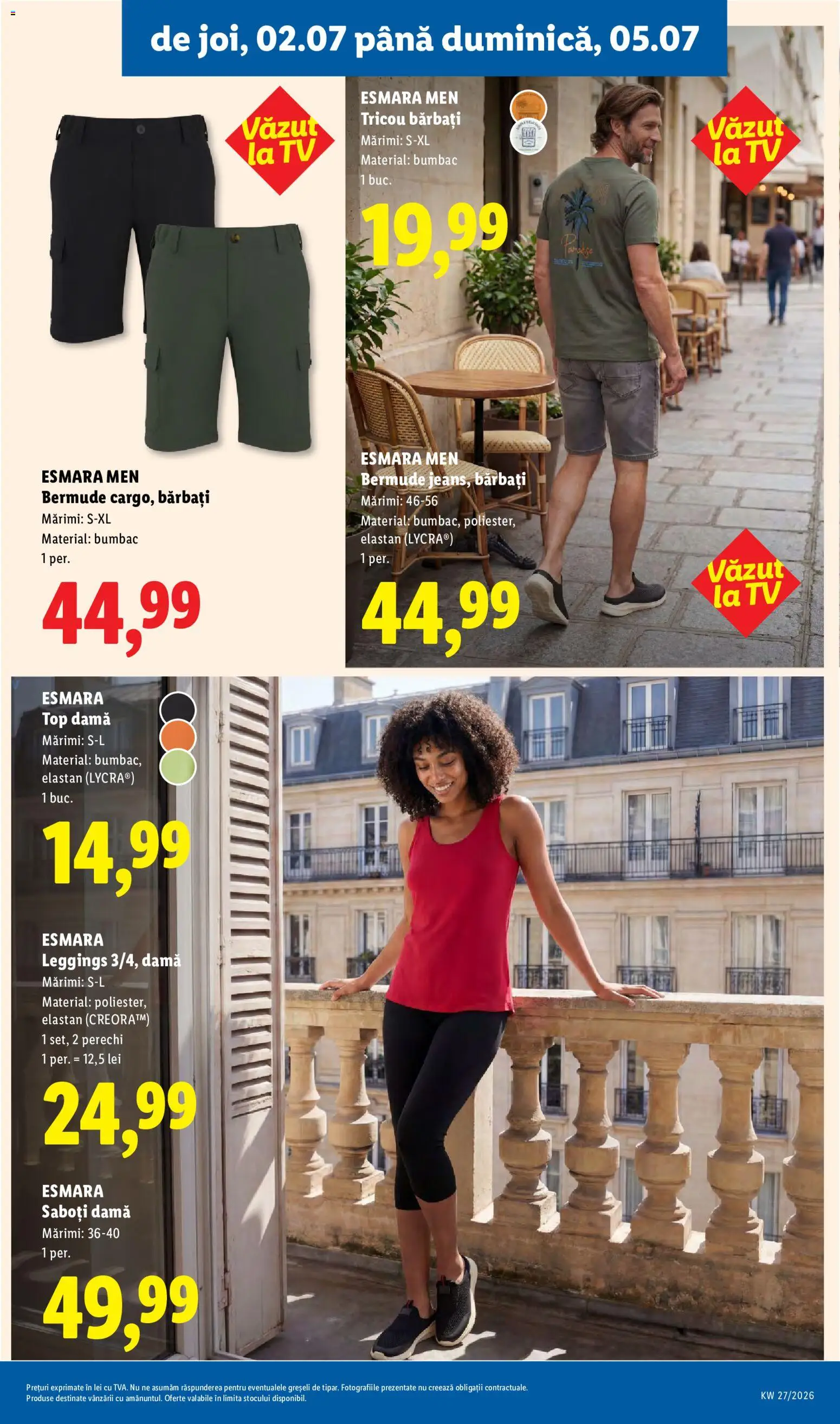 Catalog LIDL 29 Iunie - 4 Iulie 2026 | Pagina 83 | Produse: Top, Tricou