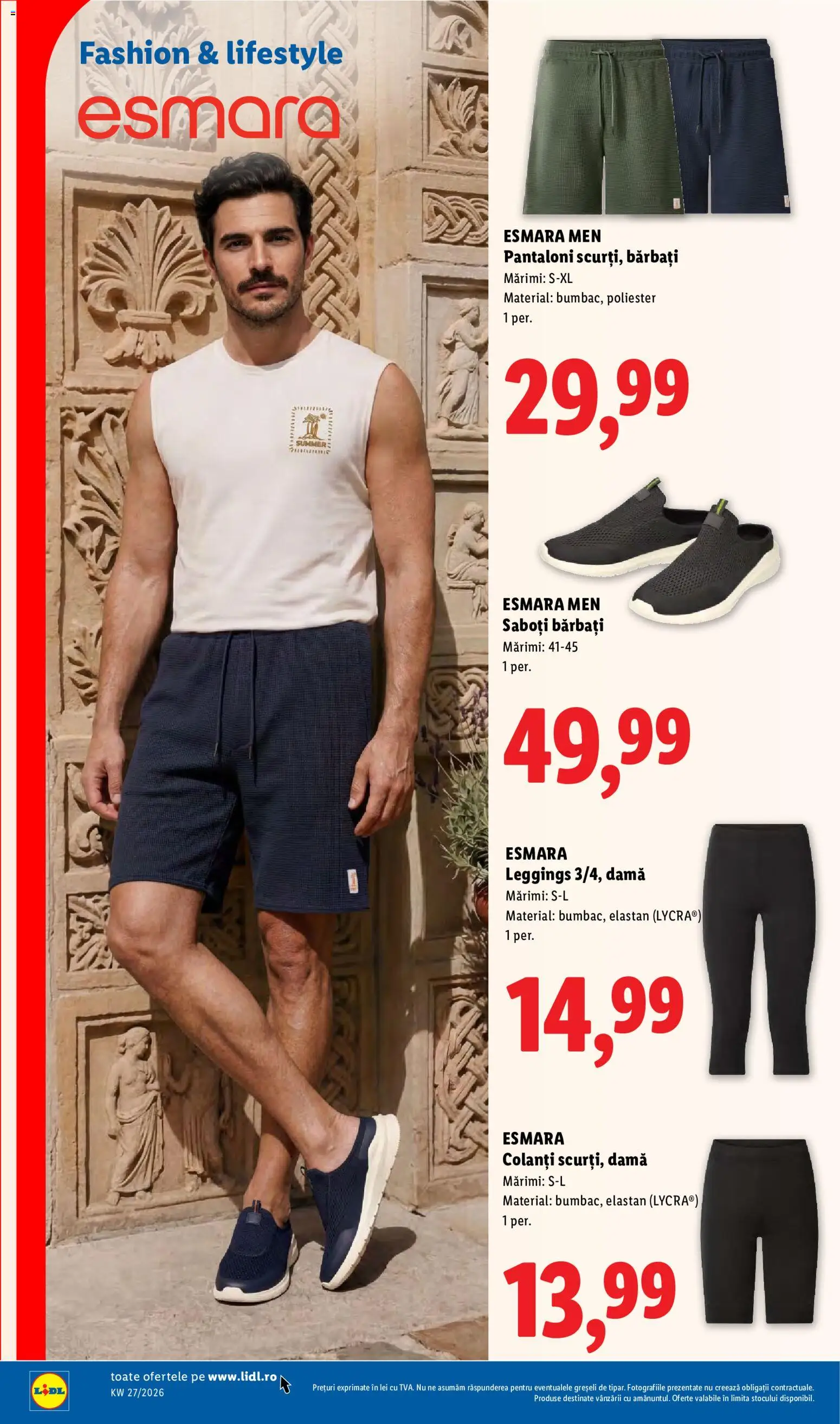 Catalog LIDL 29 Iunie - 4 Iulie 2026 | Pagina 84 | Produse: Pantaloni, Colanți
