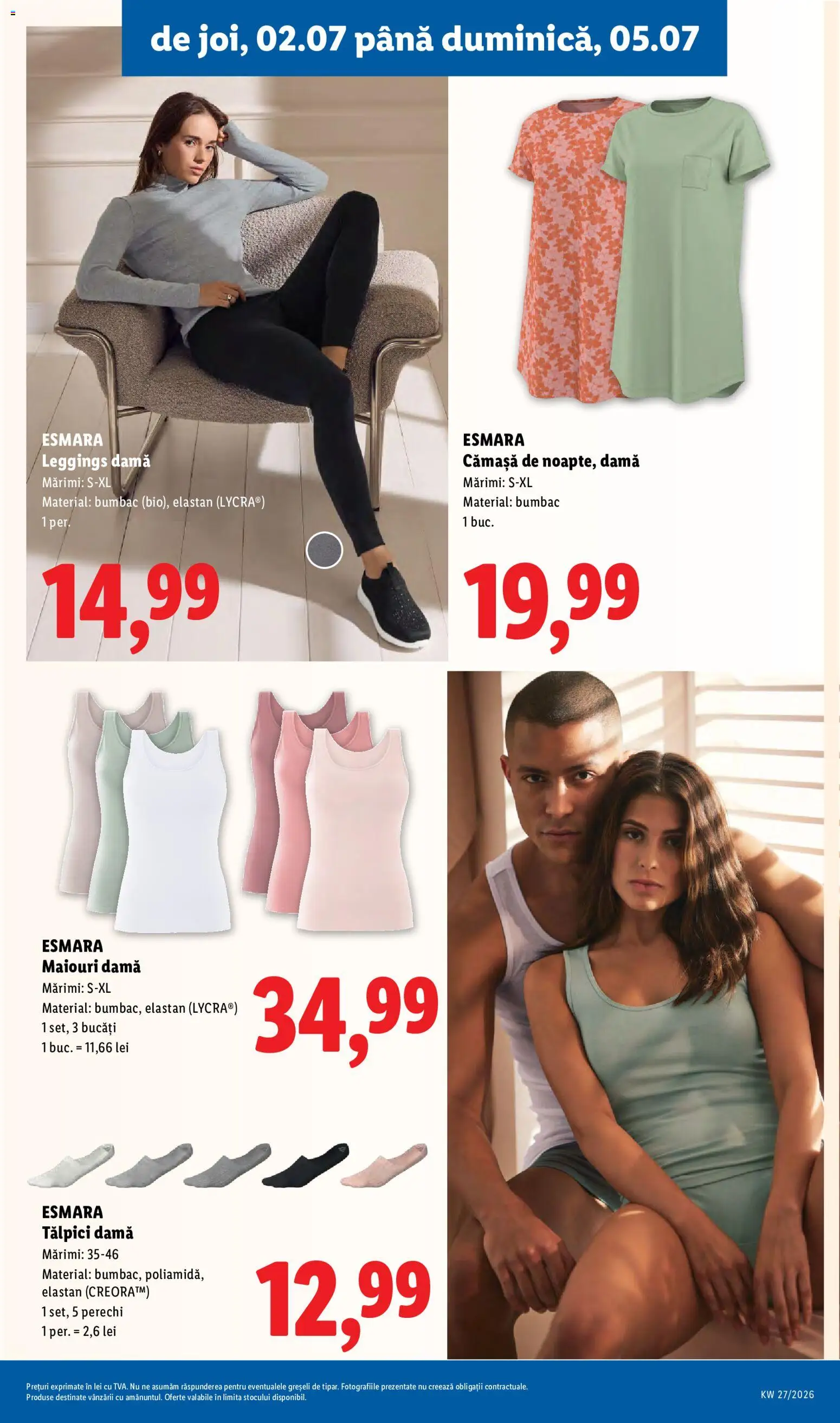 Catalog LIDL 29 Iunie - 4 Iulie 2026 | Pagina 85 | Produse: Tălpici
