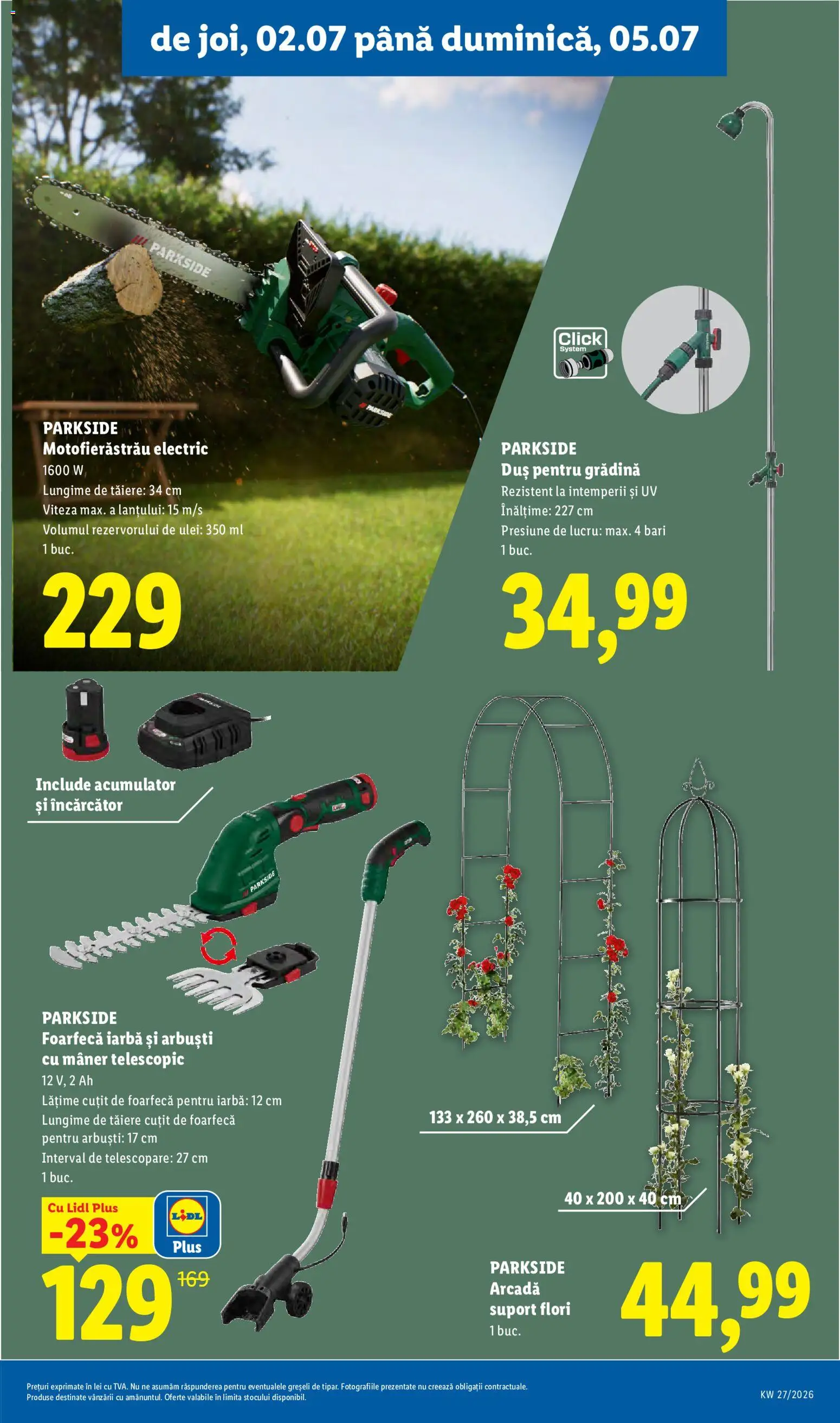 Catalog LIDL 29 Iunie - 4 Iulie 2026 | Pagina 87 | Produse: Încărcător, Mâner, Cuțit, Duș