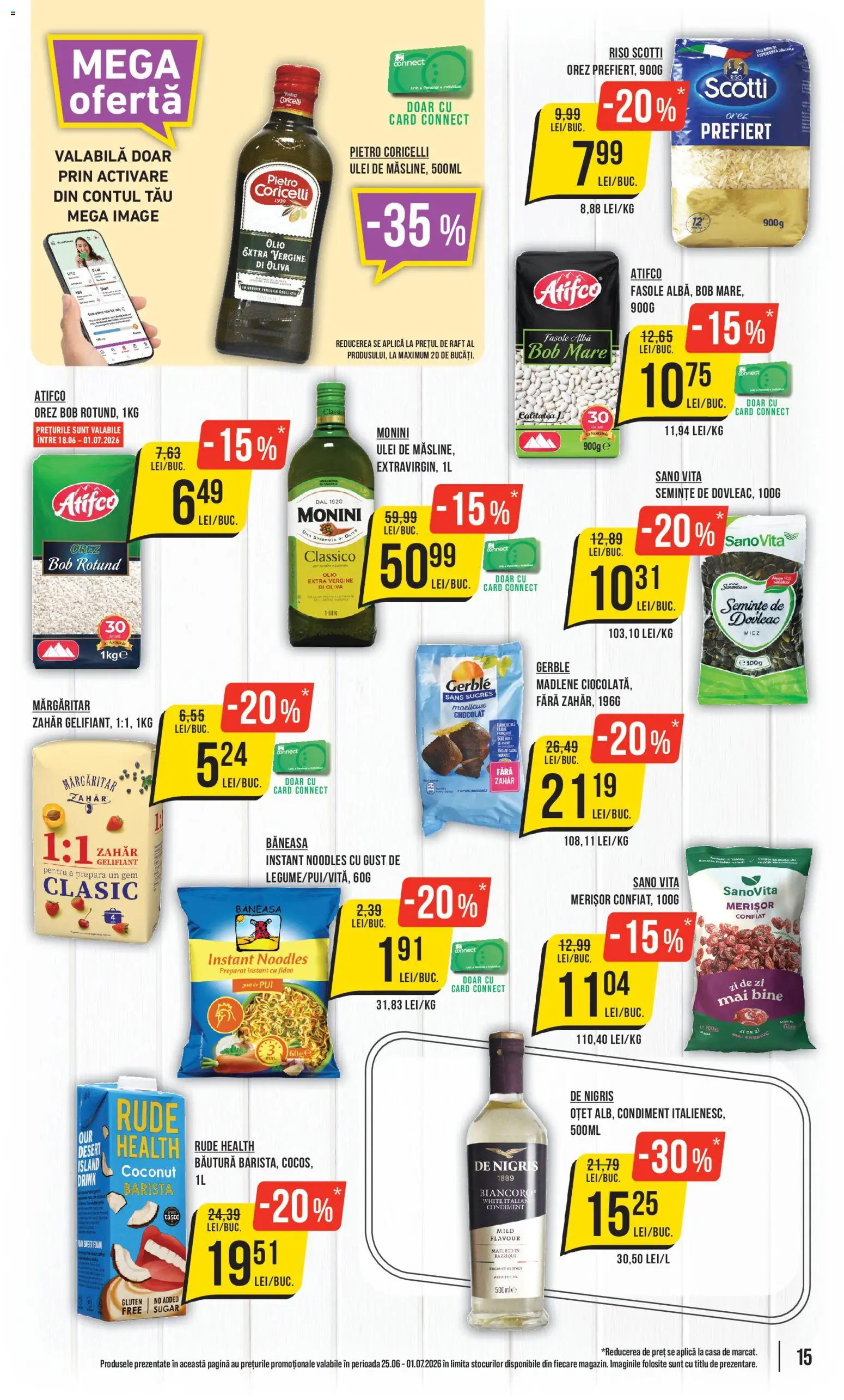 Catalog Mega Image 25 - 30 Iunie 2026 | Pagina 15 | Produse: Dovleac, Raft, Gem, Ulei