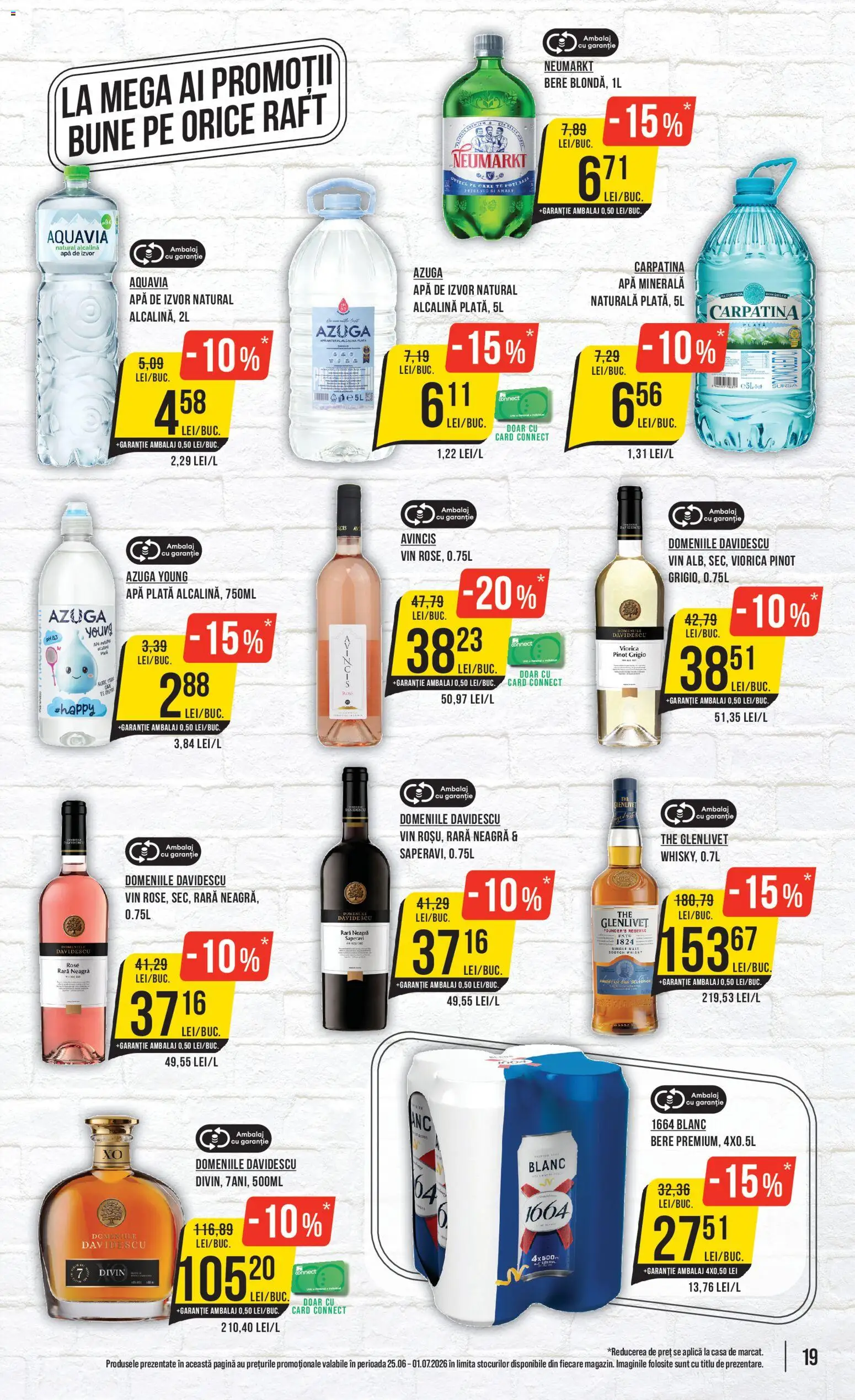 Catalog Mega Image 25 - 30 Iunie 2026 | Pagina 19 | Produse: Raft, Vin, Bere, Apă