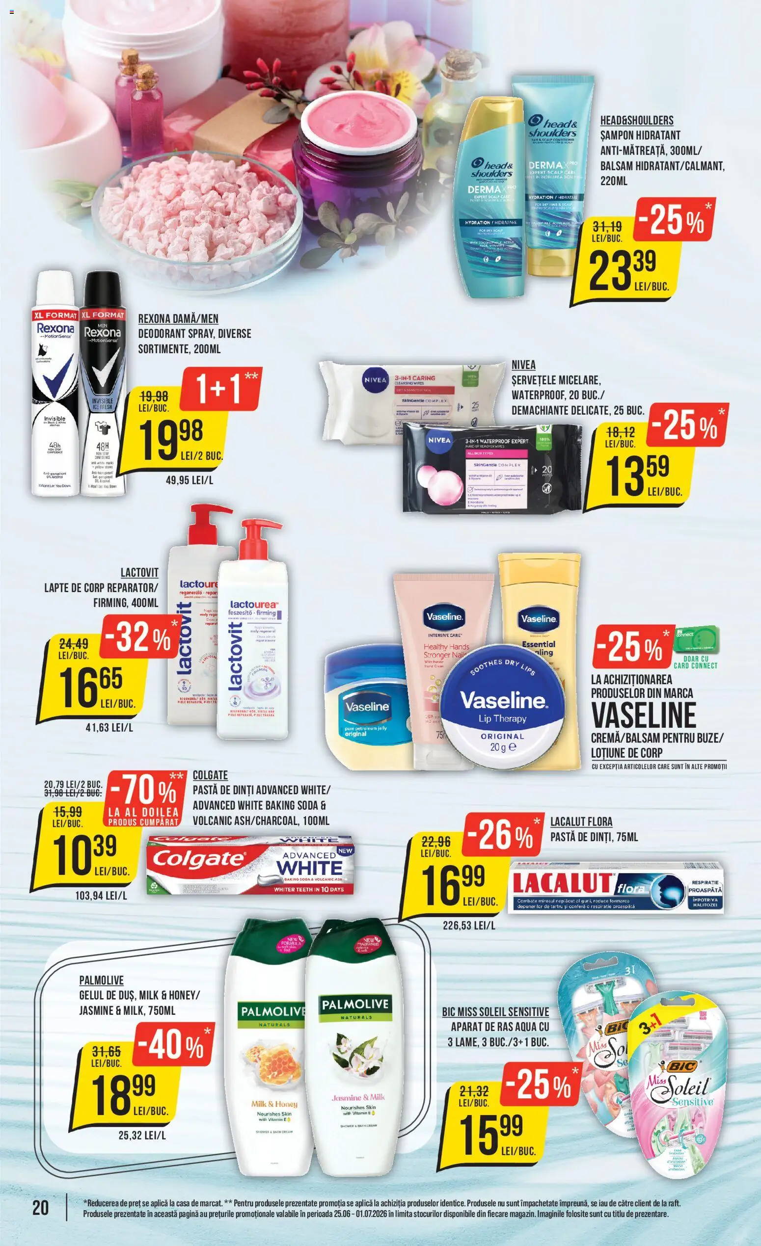 Catalog Mega Image 25 - 30 Iunie 2026 | Pagina 20 | Produse: Aparat De Ras, Șampon, Deodorant, Pastă de dinți