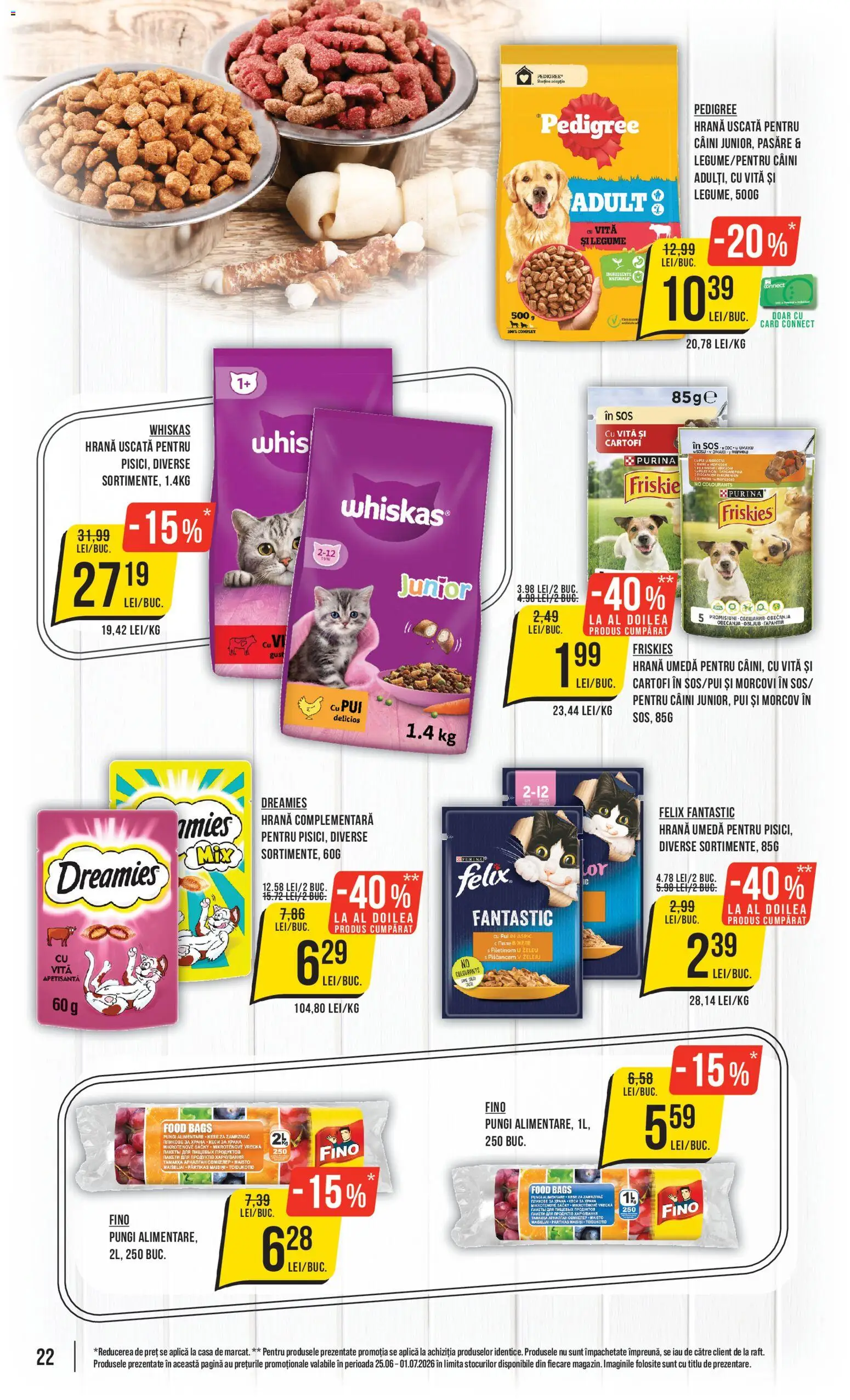 Catalog Mega Image 25 - 30 Iunie 2026 | Pagina 22 | Produse: Hacıyatmaz Kedi Oyuncağı, Morcovi, Cartofi, Sos