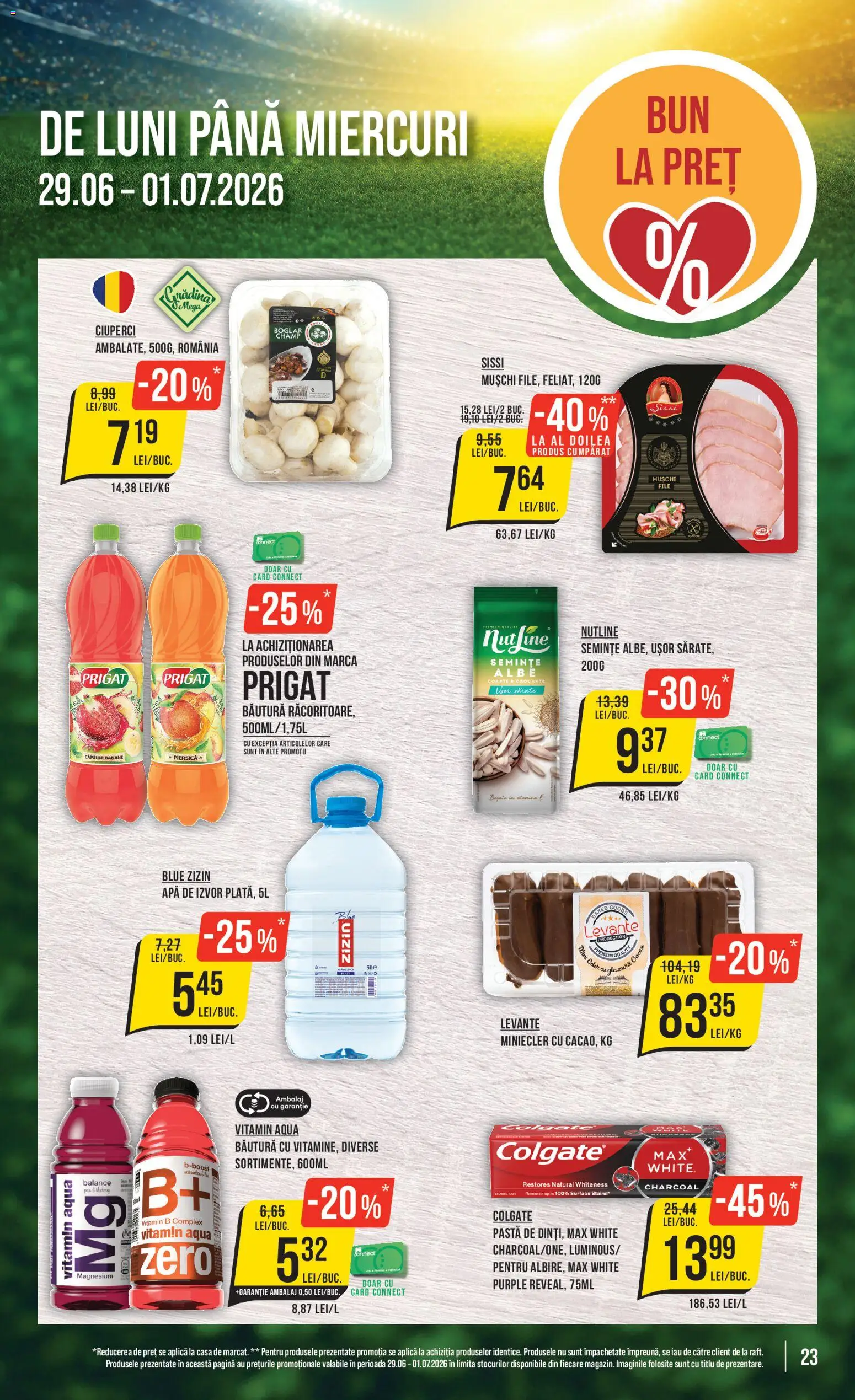 Catalog Mega Image 25 - 30 Iunie 2026 | Pagina 23 | Produse: Ciuperci, Semințe, Căpșuni, Apă