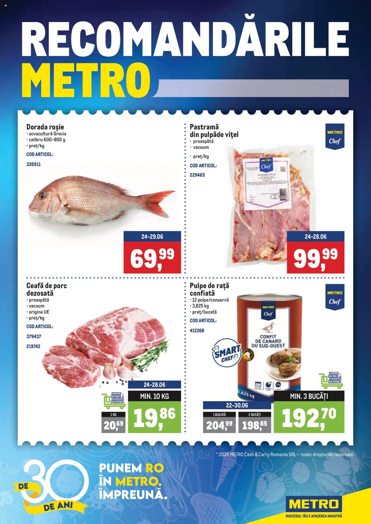 Catalog METRO 22 - 27 Iunie 2026 | Pagina 1 | Produse: Keçeli kalem, Rață