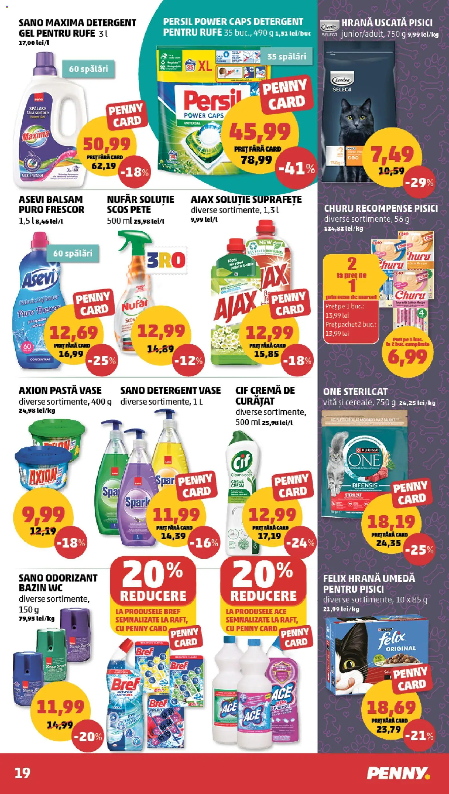 Catalog PENNY Market 24 - 29 Iunie 2026 | Pagina 19 | Produse: Balsam, Cremă, Detergent