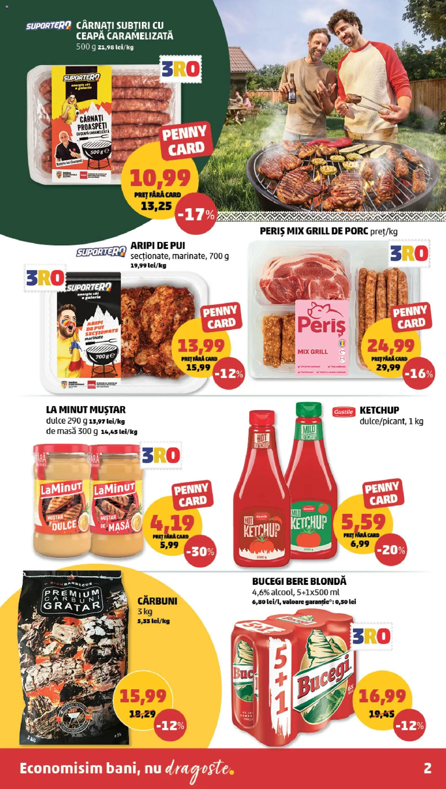 Catalog PENNY Market 24 - 29 Iunie 2026 | Pagina 2 | Produse: Grătar, Masă, Bere, Cârnați