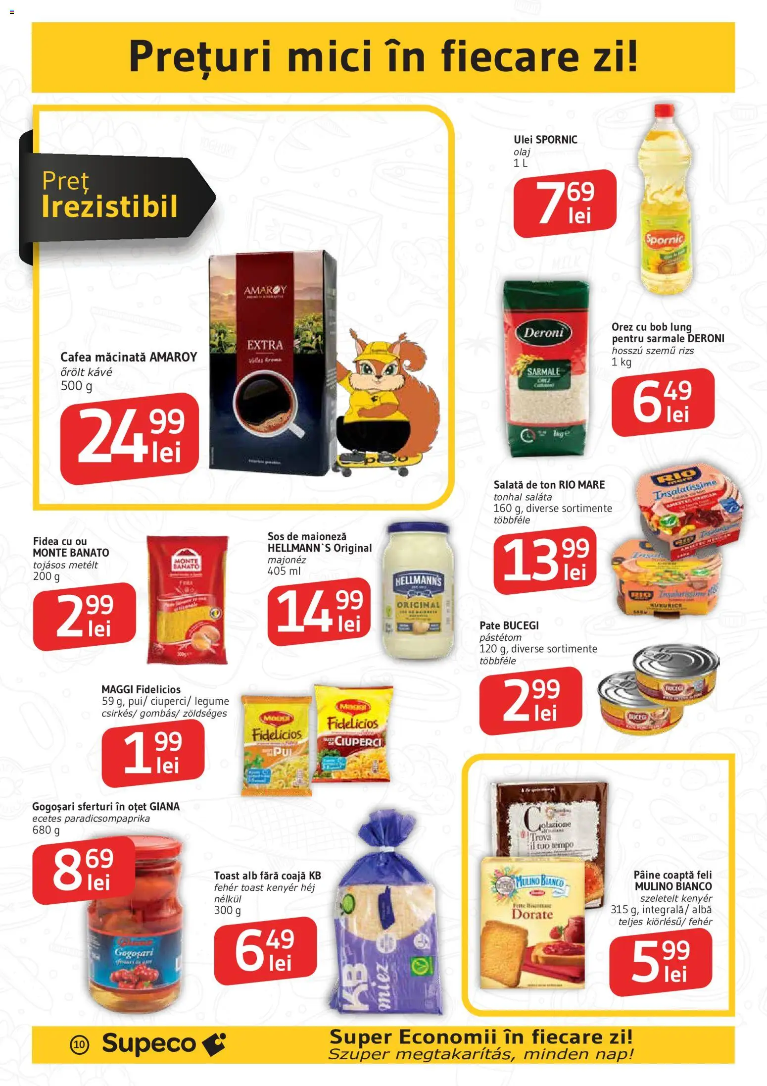 Catalog Supeco 25 Iunie - 7 Iulie 2026 | Pagina 10 | Produse: Pate, Mici, Salată, Sos