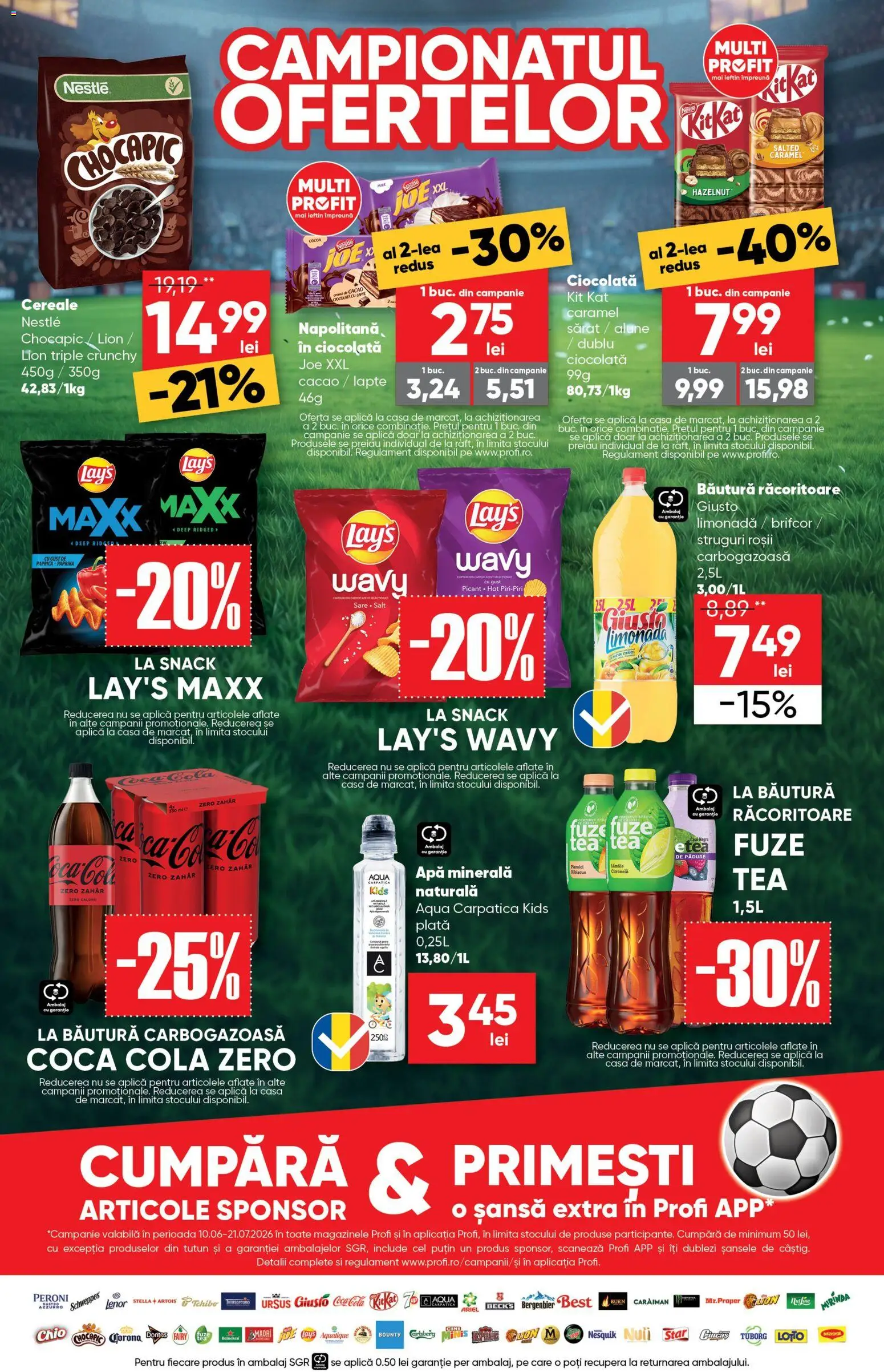 Catalog Profi 24 Iunie - 6 Iulie 2026 | Pagina 2 | Produse: Struguri, Cremă, Plastik Kulübe, Apă