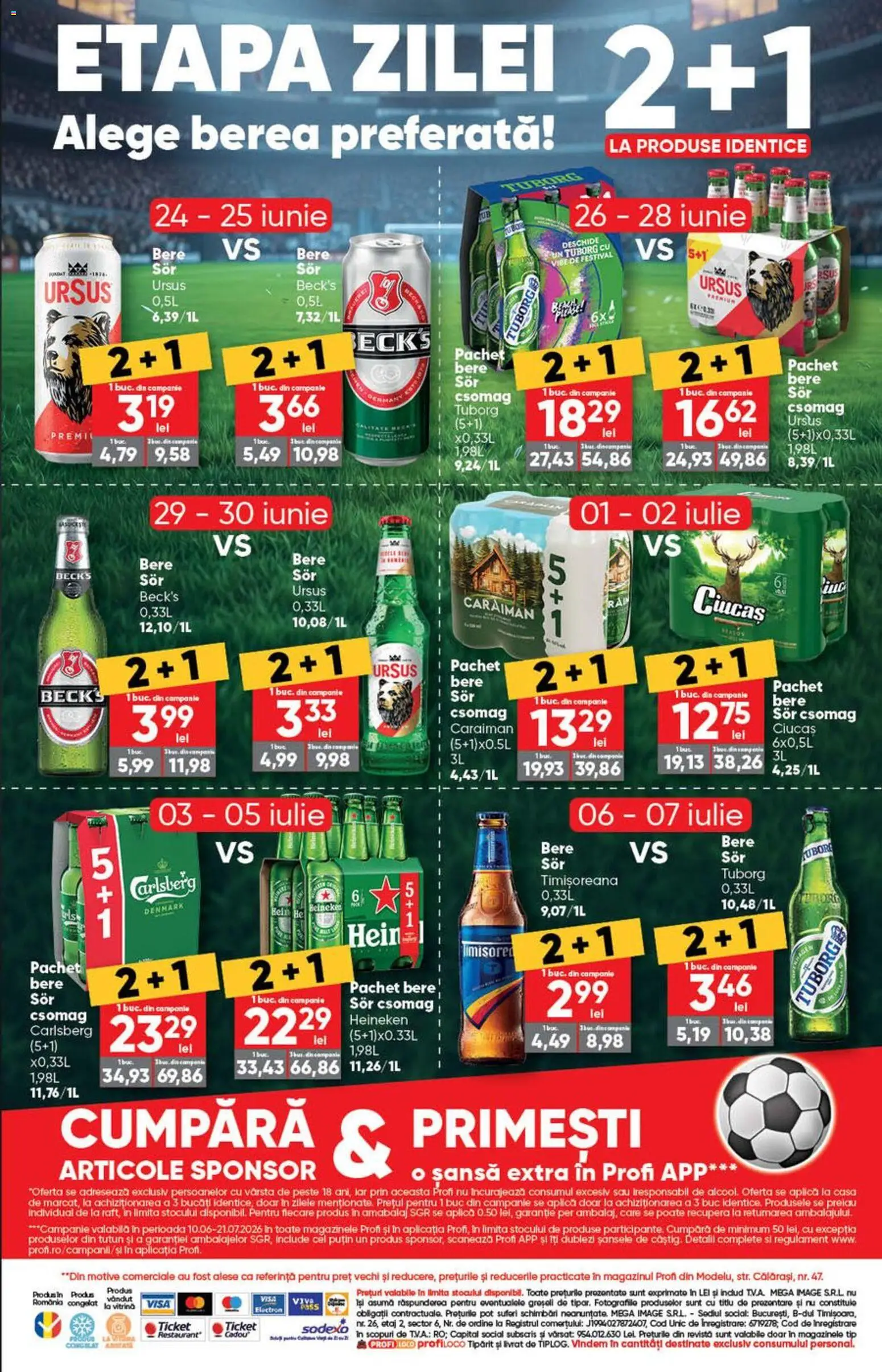 Catalog Profi 24 Iunie - 6 Iulie 2026 | Pagina 14 | Produse: Vitrină, Bere, Pește