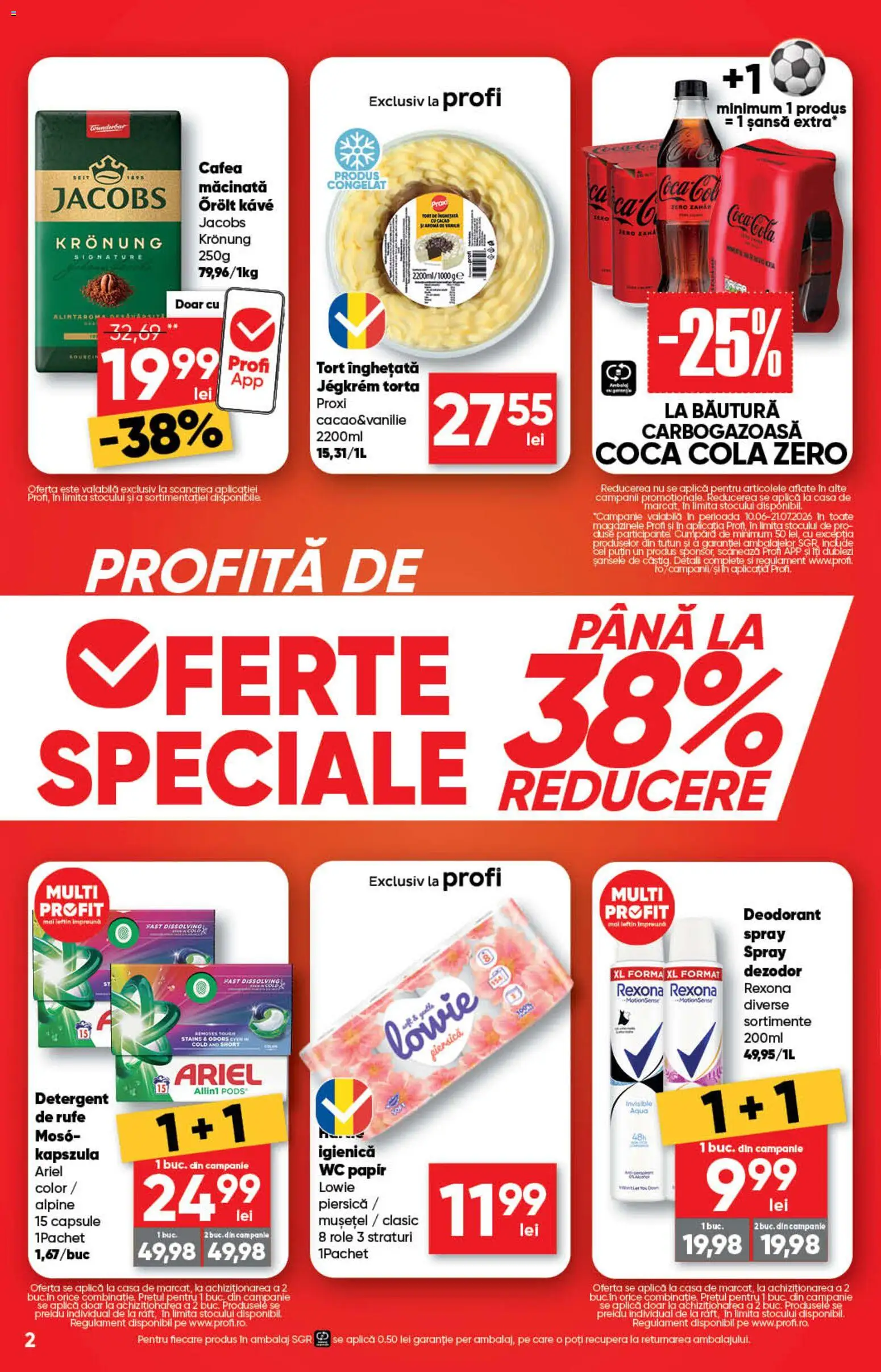 Catalog Profi 24 Iunie - 6 Iulie 2026 | Pagina 2 | Produse: Piersică, Amerikan servis, Cafea, Cacao