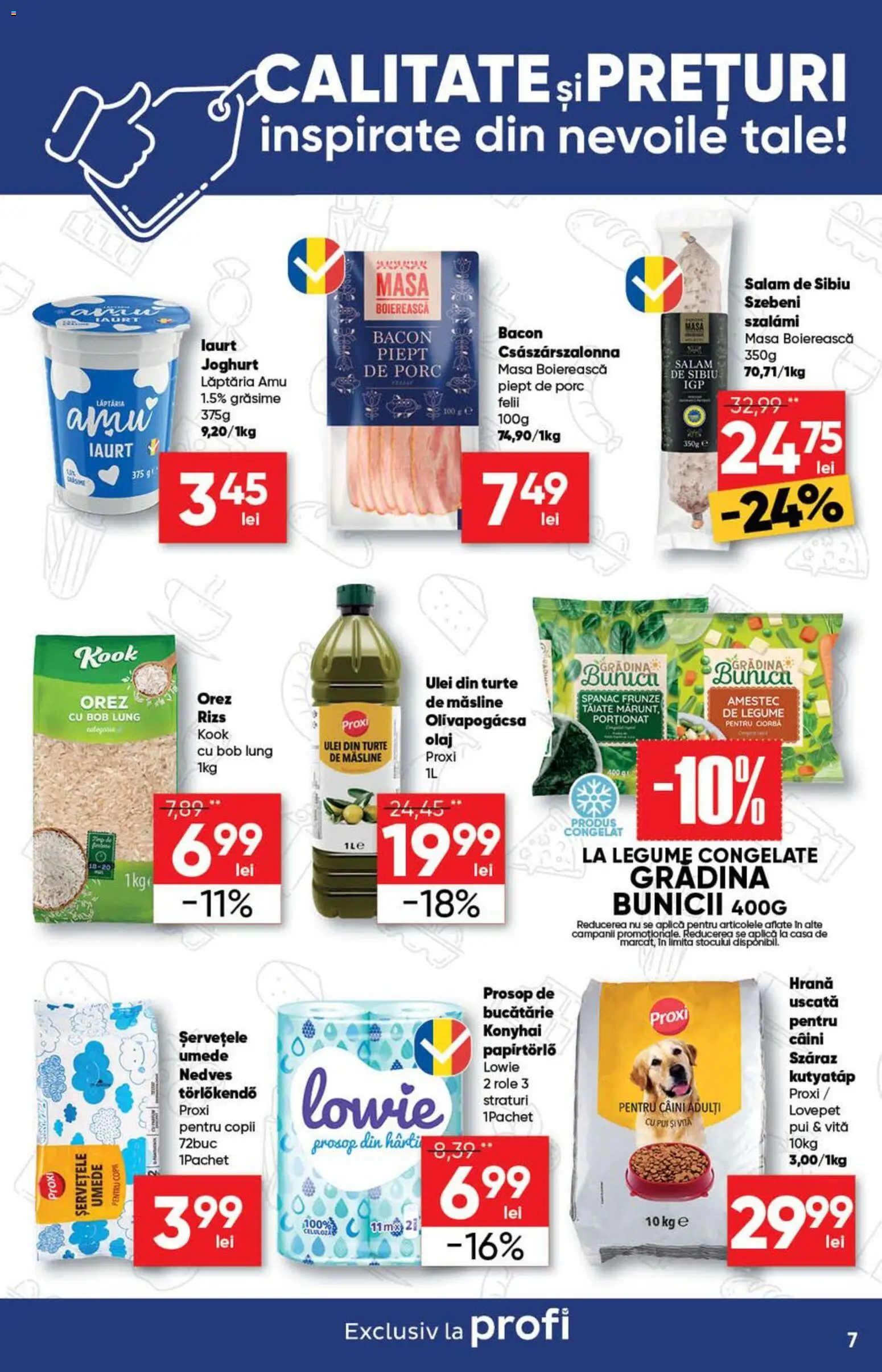 Catalog Profi 24 Iunie - 6 Iulie 2026 | Pagina 7 | Produse: Bucătărie, Role, Măsline, Ulei