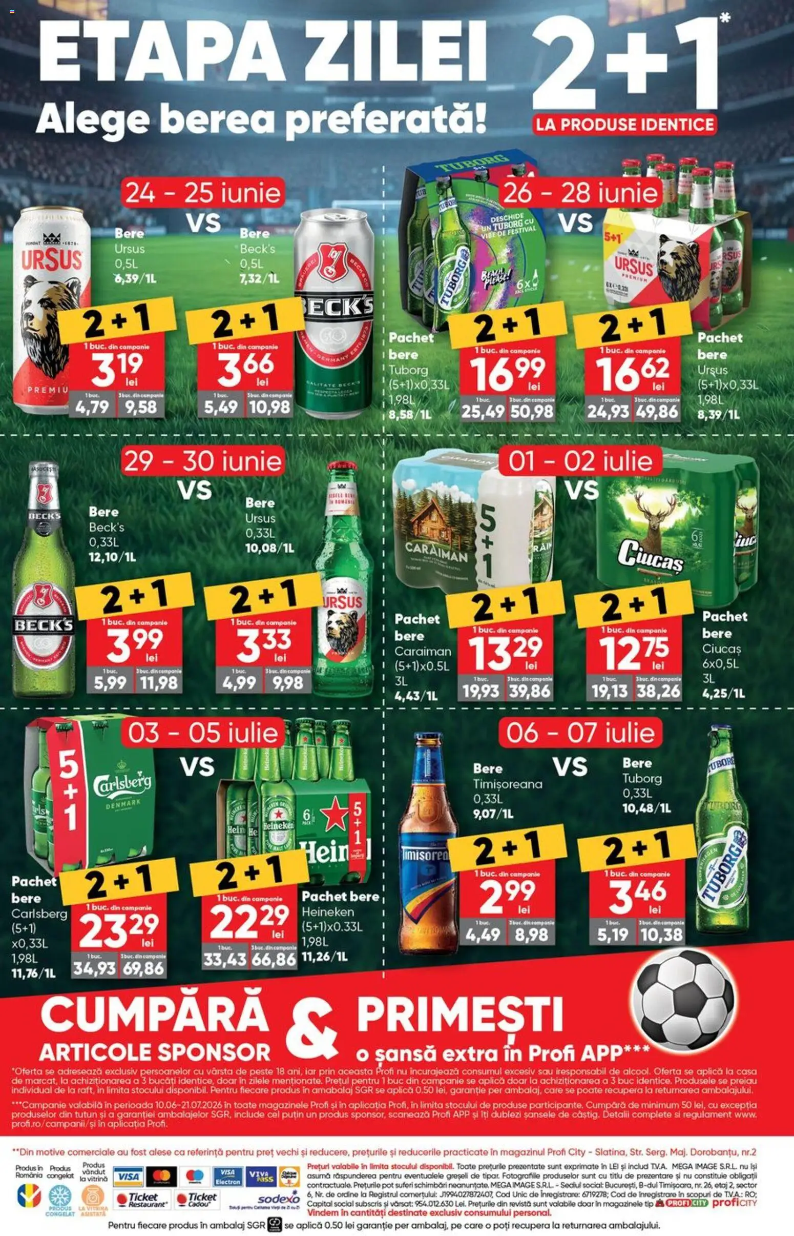 Catalog Profi 24 Iunie - 6 Iulie 2026 | Pagina 10 | Produse: Vitrină, Bere, Pește