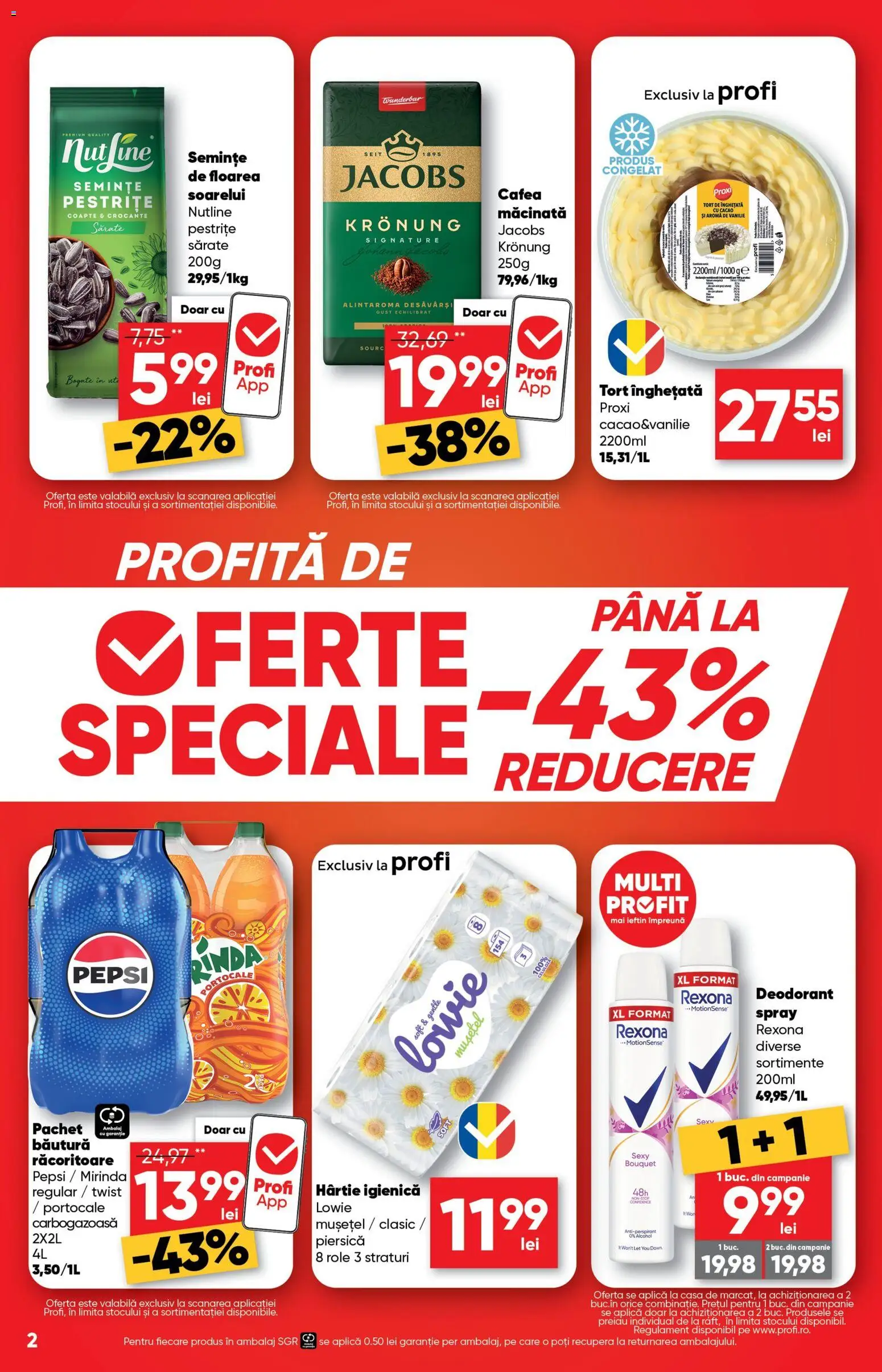 Catalog Profi 24 Iunie - 6 Iulie 2026 | Pagina 2 | Produse: Semințe, Köpek çiti, Portocale, Bant