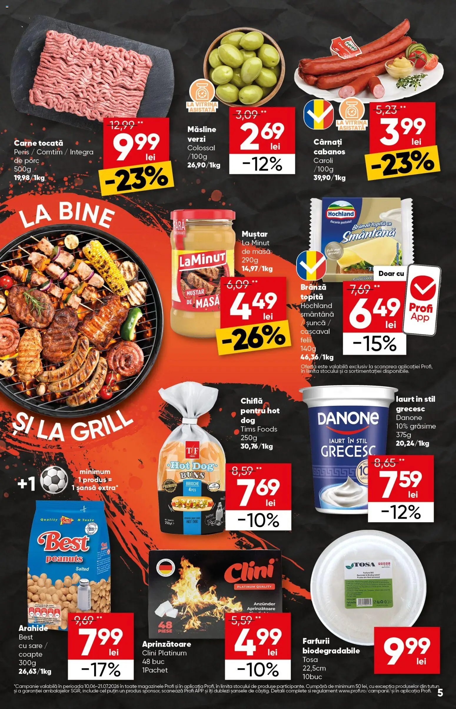 Catalog Profi 24 Iunie - 6 Iulie 2026 | Pagina 5 | Produse: Grill, Vitrină, Farfurie, Muștar