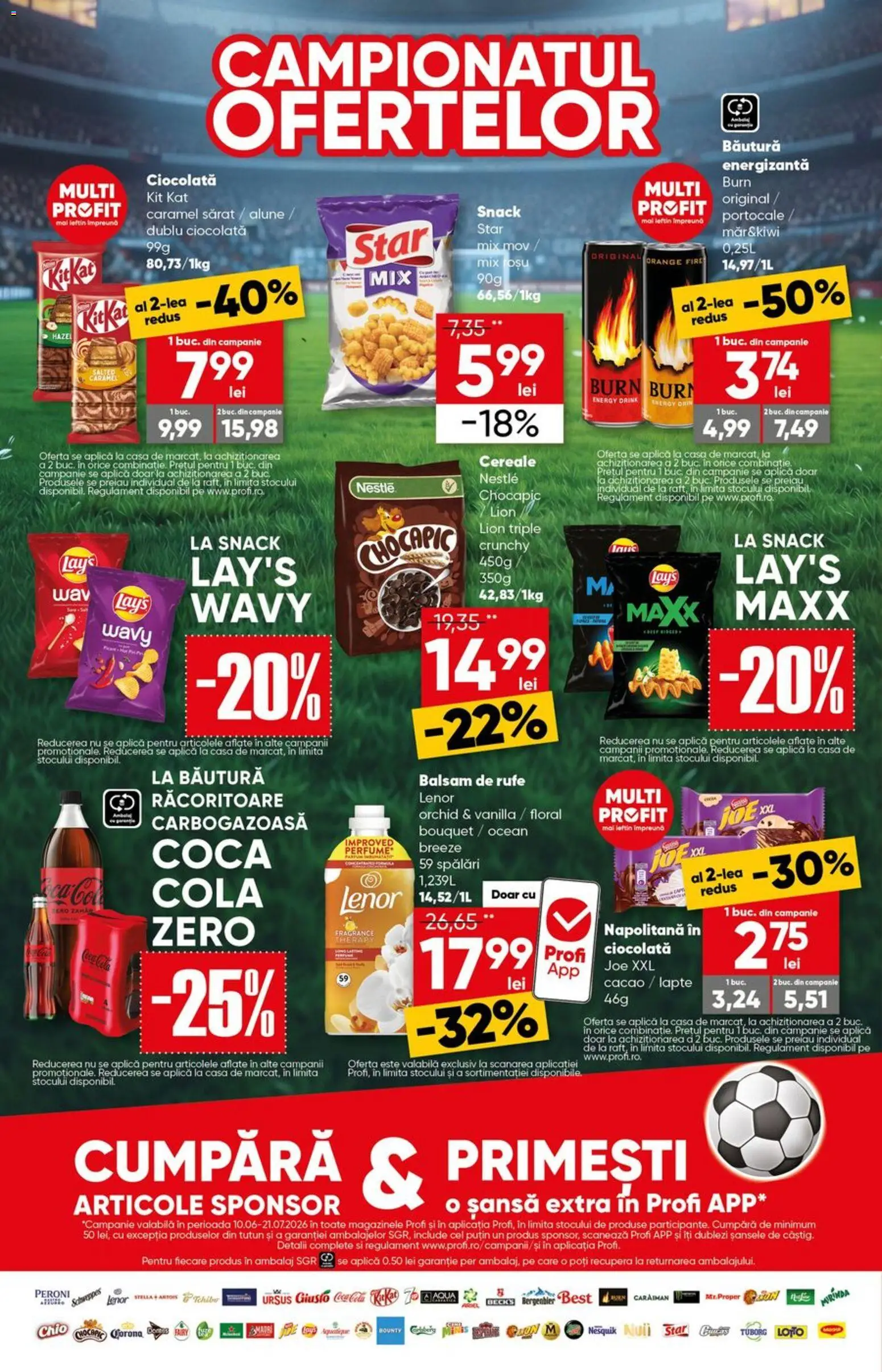 Catalog Profi 24 Iunie - 6 Iulie 2026 | Pagina 6 | Produse: Ciocolată, Portocale, Cereale, Cacao