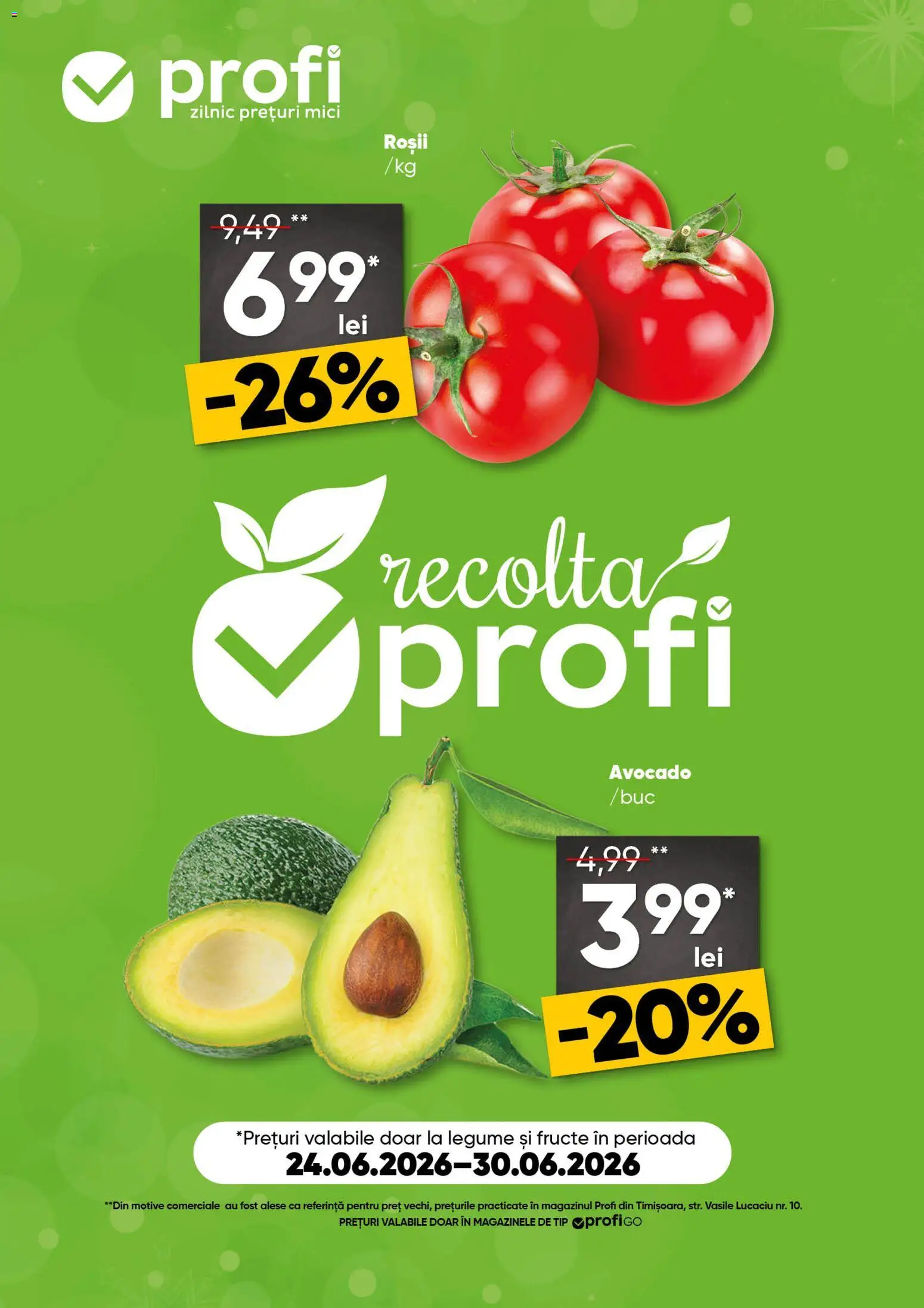 Catalog Profi 24 - 29 Iunie 2026 | Pagina 1 | Produse: Mici, Roșii, Legume, Fructe