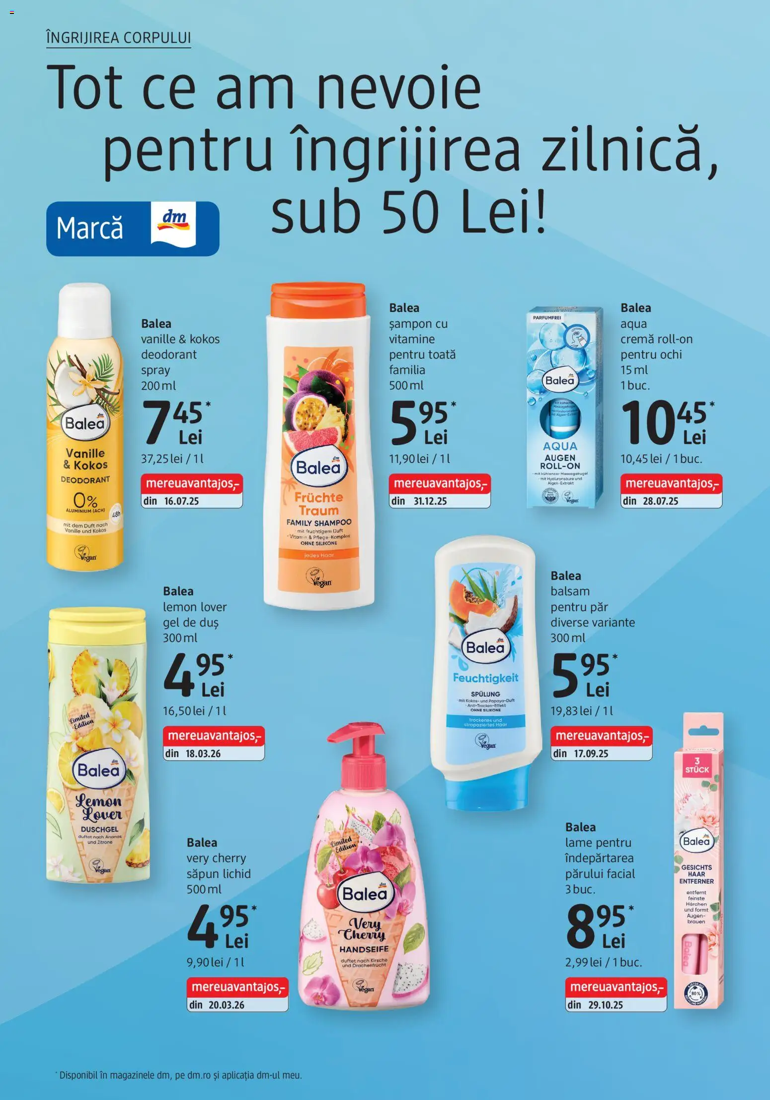 Catalog DM Drogerie Markt 25 Iunie - 20 Iulie 2026 | Pagina 4