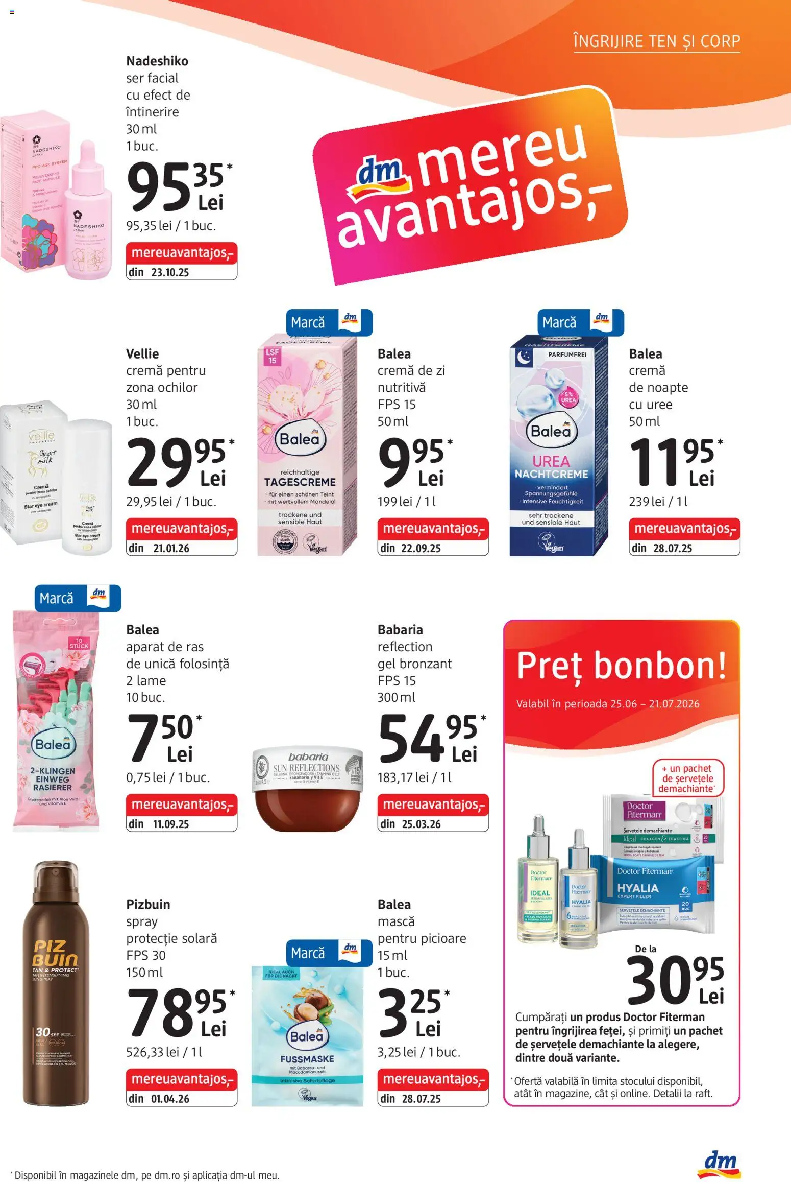 Catalog DM Drogerie Markt 25 Iunie - 20 Iulie 2026 | Pagina 9