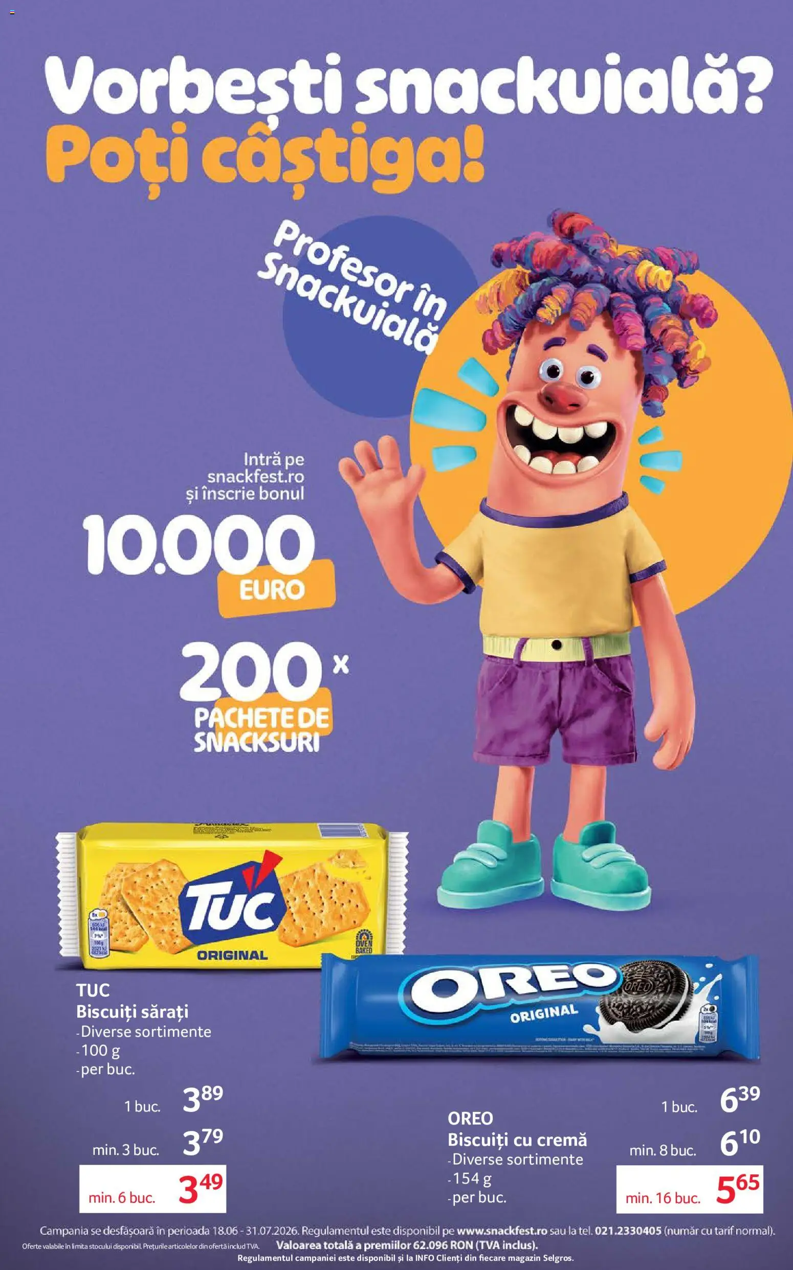 Catalog Selgros 26 Iunie - 8 Iulie 2026 | Pagina 15 | Produse: Cremă, Biscuiți