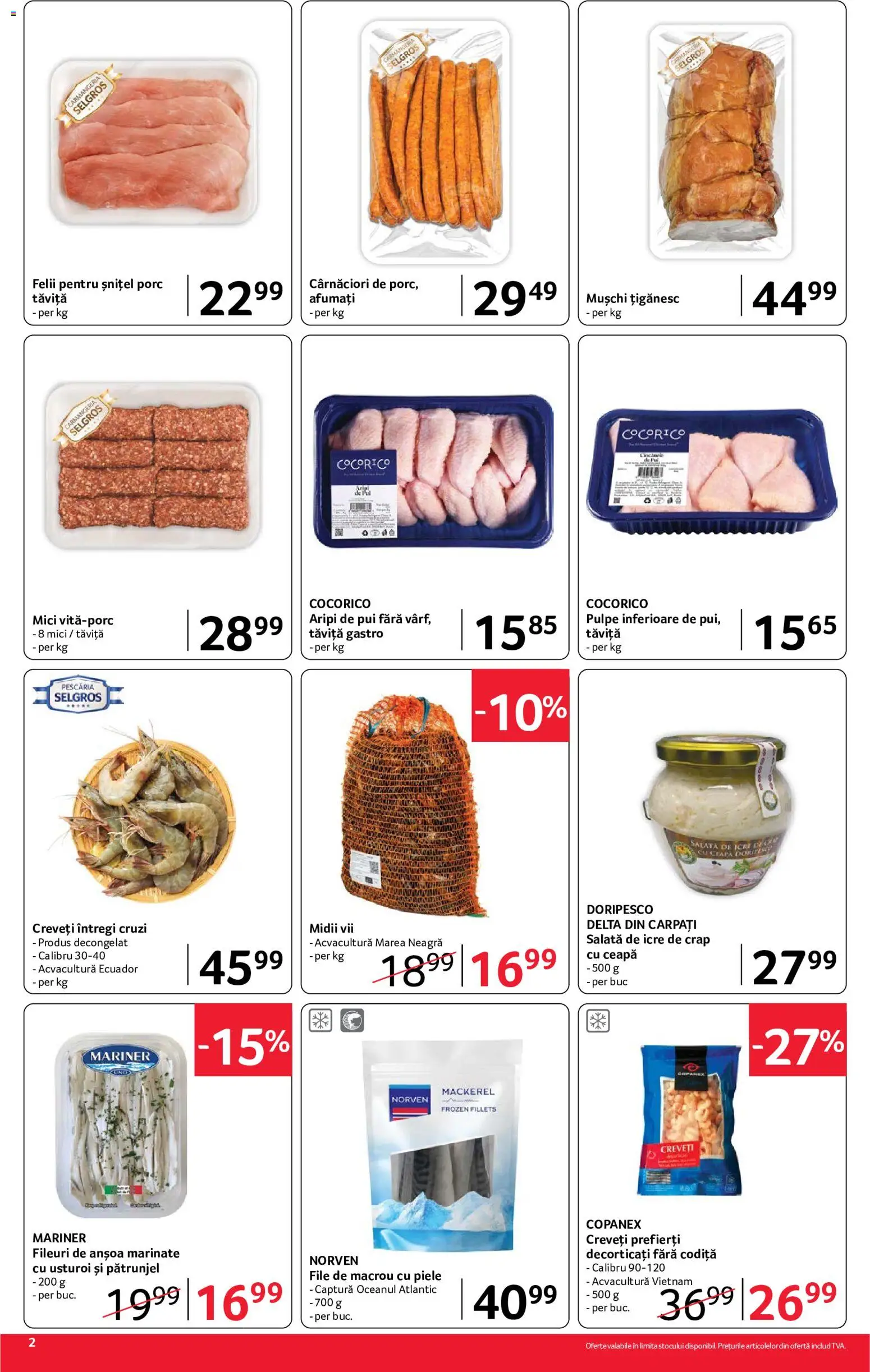 Catalog Selgros 26 Iunie - 8 Iulie 2026 | Pagina 2 | Produse: Pătrunjel, Salată, Ceapă, Usturoi