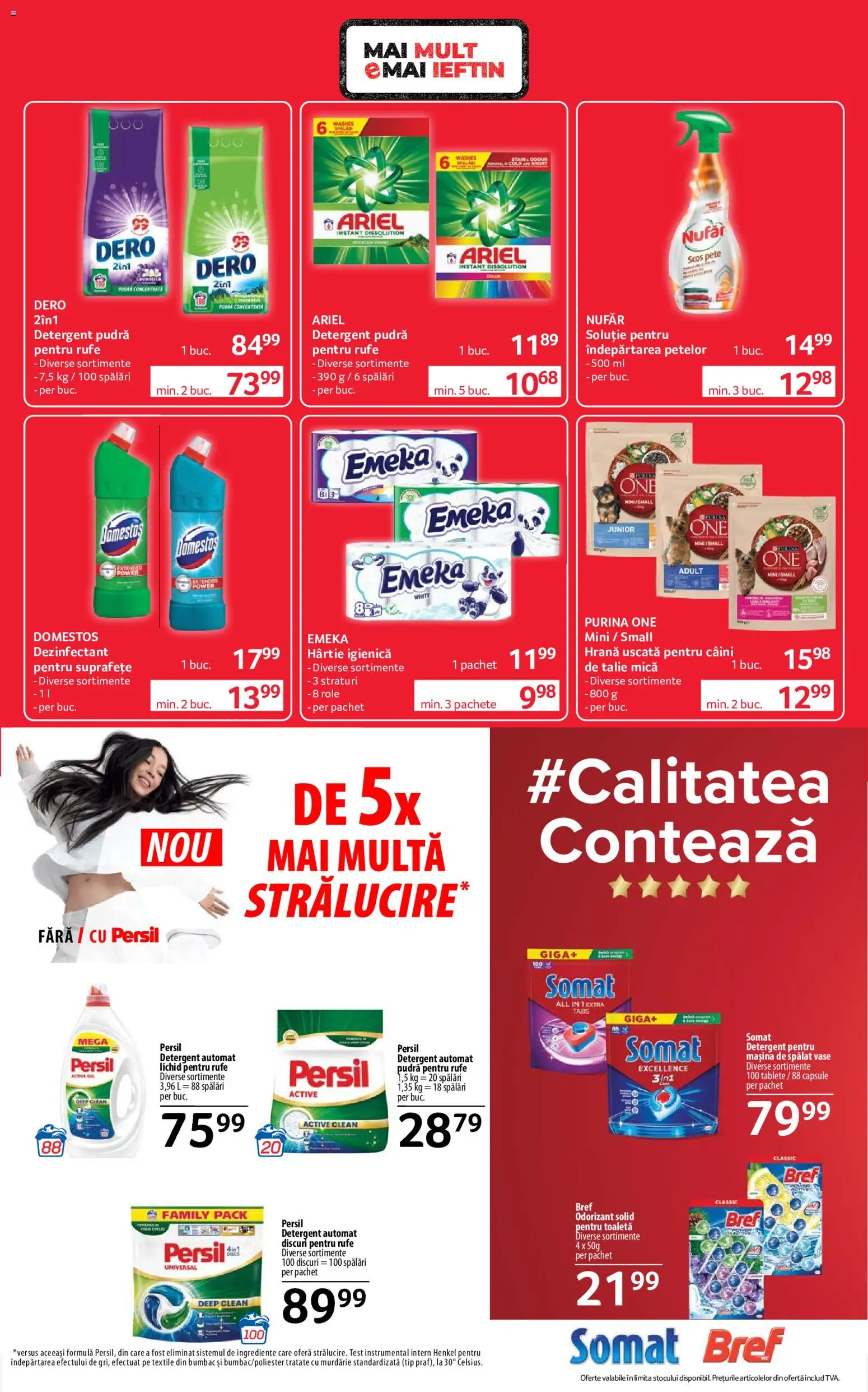 Catalog Selgros 26 Iunie - 8 Iulie 2026 | Pagina 20 | Produse: Mașină De Spălat, Mașină De Spălat Vase, Role, Îndepărtarea petelor