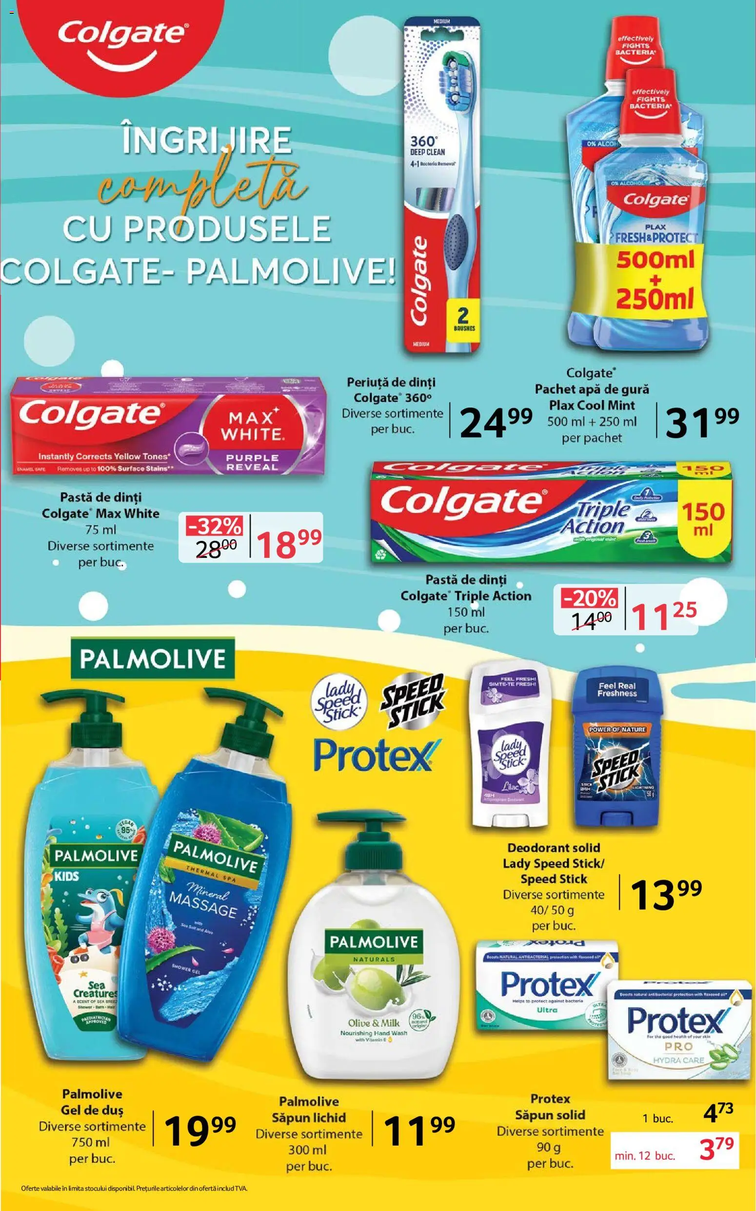 Catalog Selgros 26 Iunie - 8 Iulie 2026 | Pagina 29 | Produse: Săpun solid, Gel de duș, Deodorant, Periuță de dinți